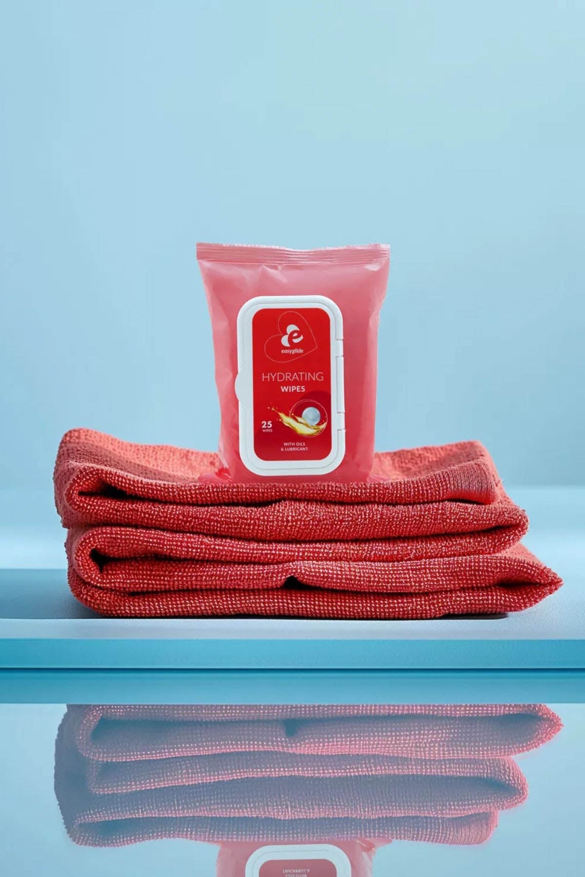 Easytoys Easyglide Hydrating Wipes - 25 Pack