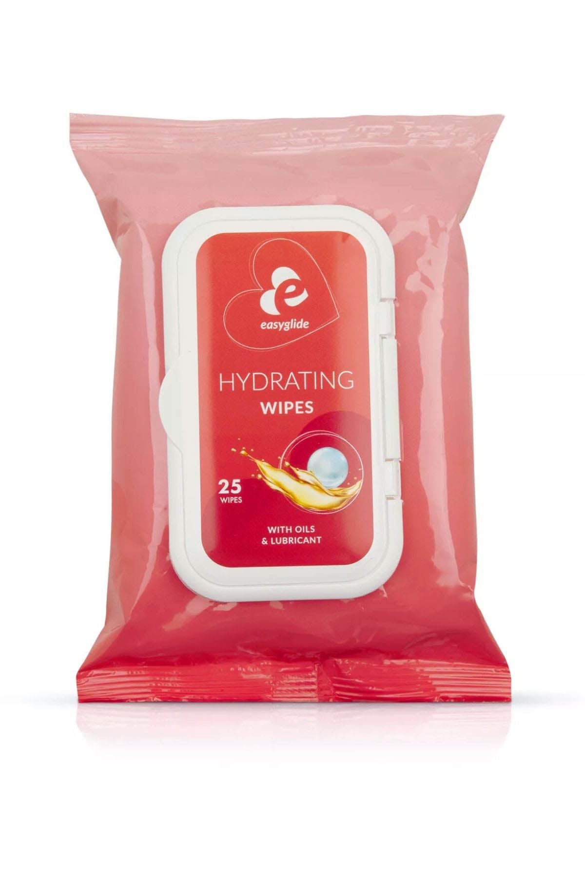Easytoys Easyglide Hydrating Wipes - 25 Pack
