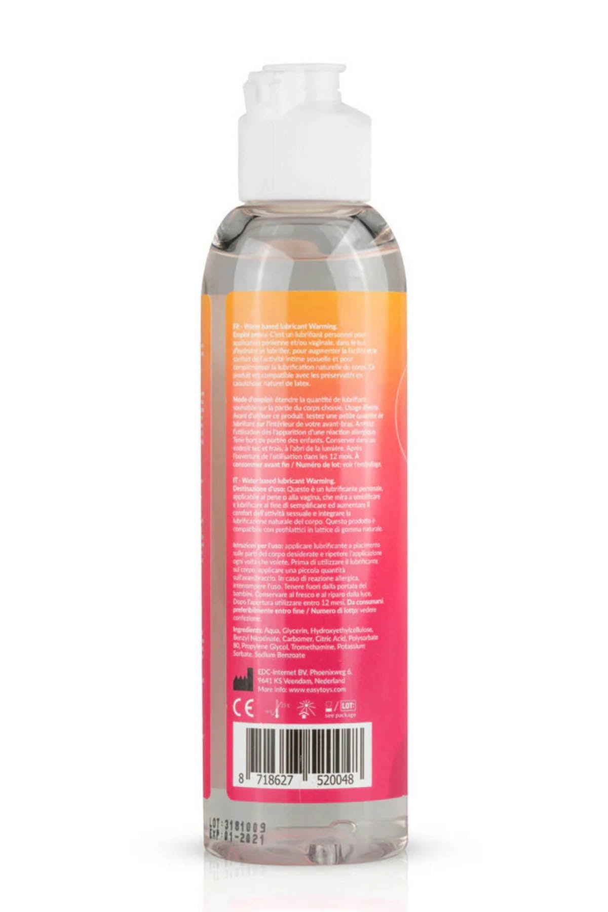 Easytoys Easyglide Warming Lubricant 150 ml 
