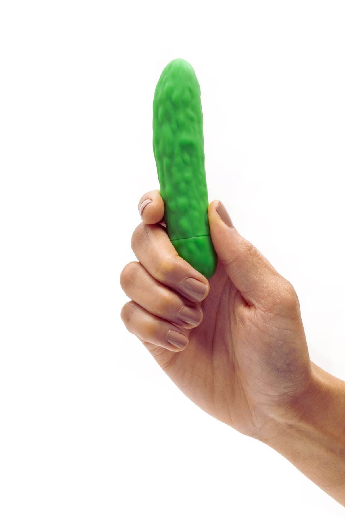 Emojibator Bullet Vibrator - Pickle
