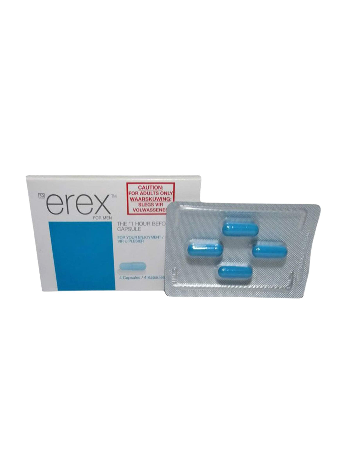 Erex 1 Hour Before – Herbal Capsules for Men – 4 Pack