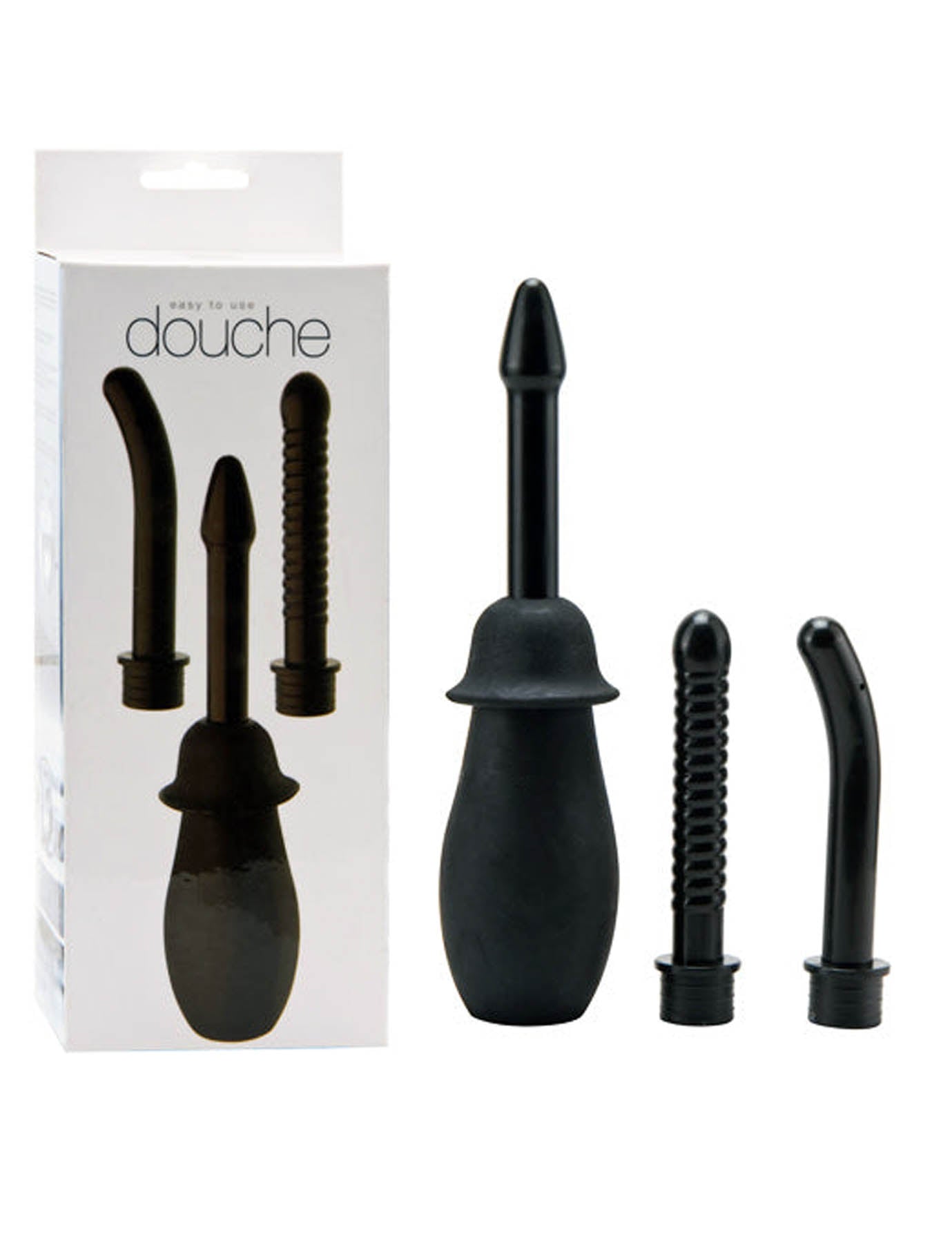 Erotic Love Toys intimate anal douche kit three piece cleansing set