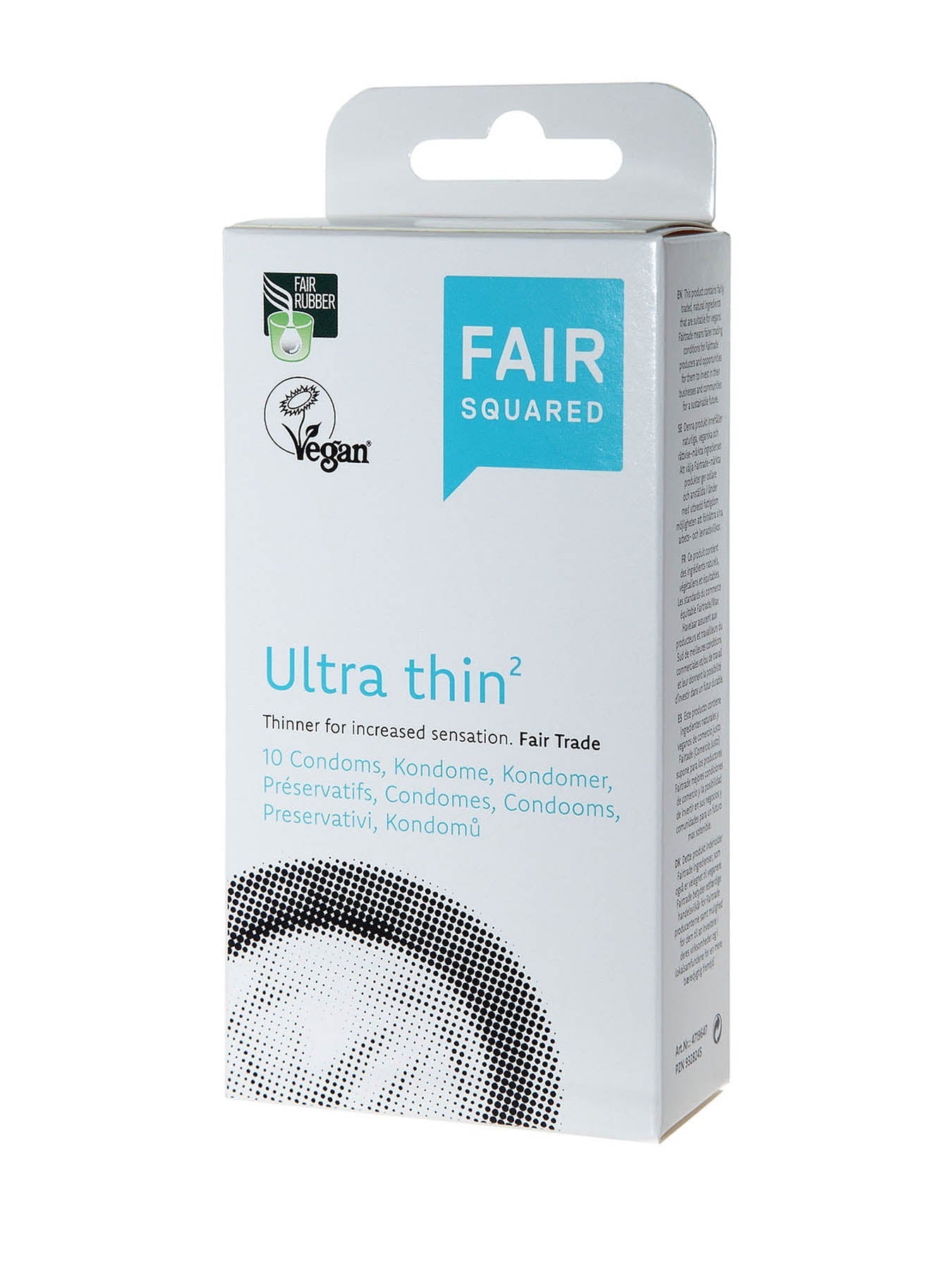 Fair Squared ultra thin condoms for natural skin on skin feel