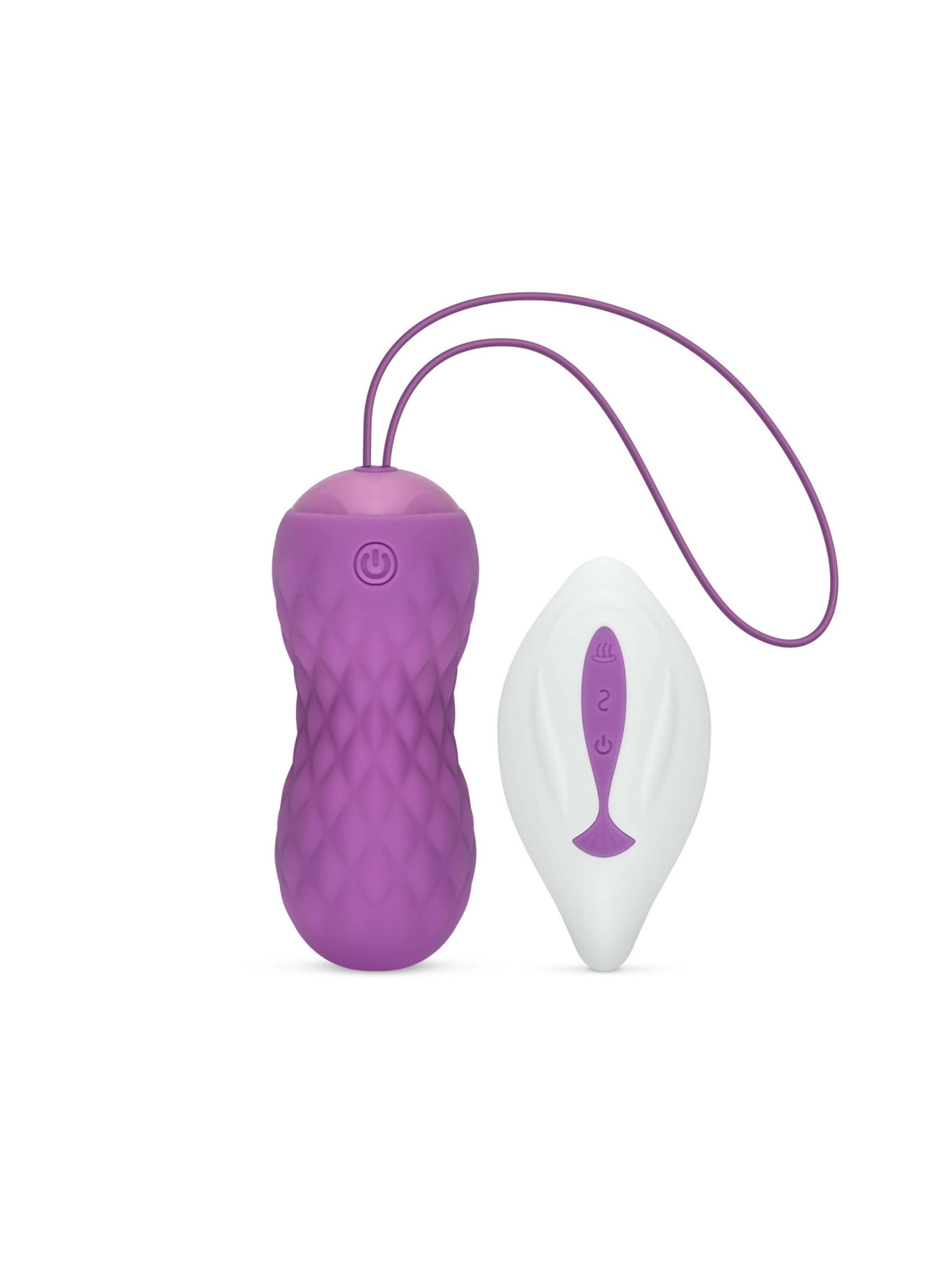 feelztoys motion vibrating love balls twisty purple
