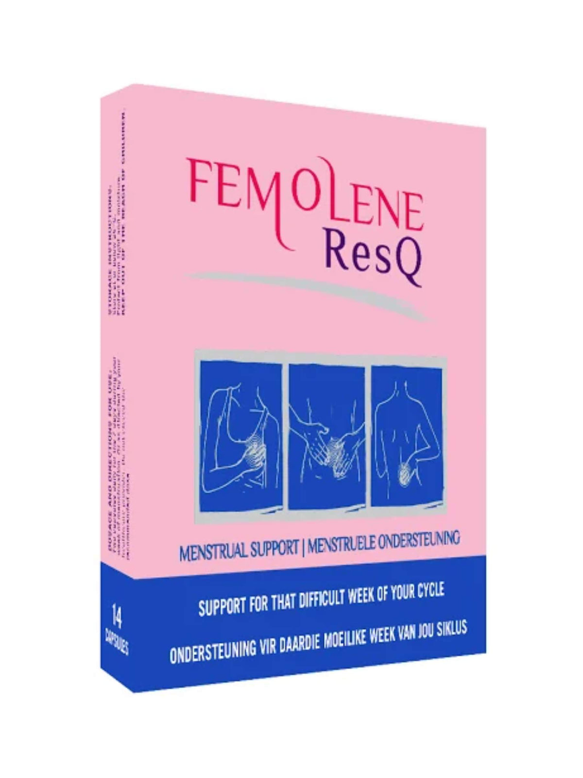 Femolene ResQ - PMS & Menstrual Discomfort Support - 14 Capsules