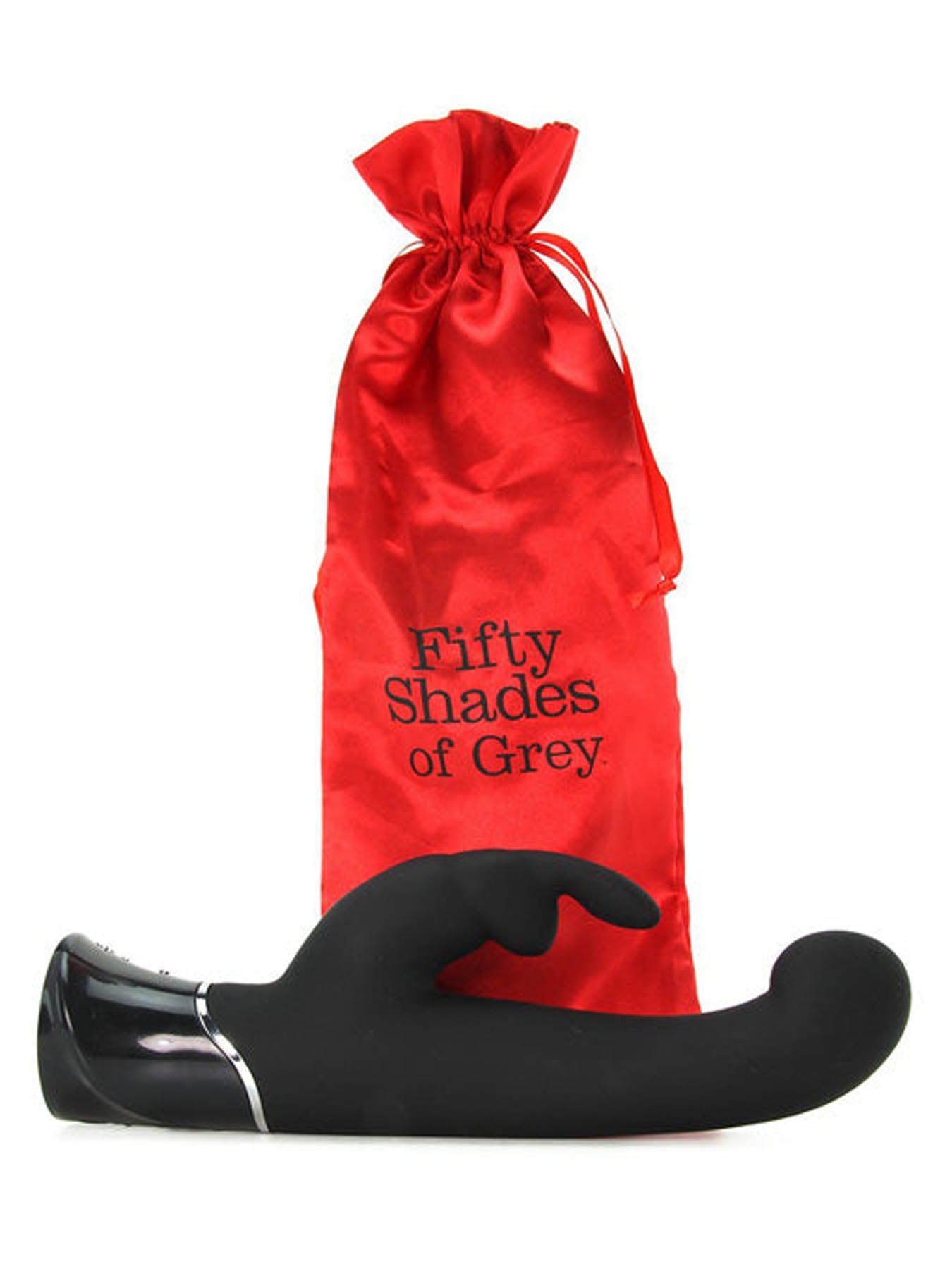 Fifty Shades Greedy Girl rabbit vibrator for powerful G spot and clitoral stimulation