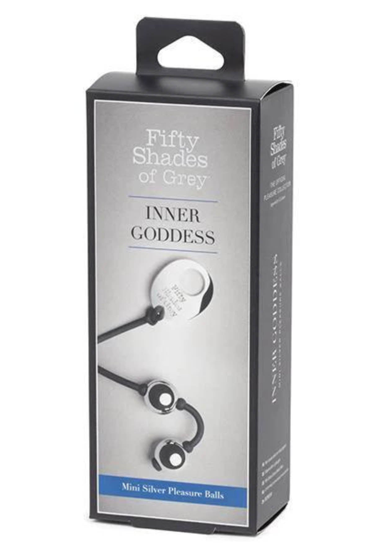Fifty Shades Inner Goddess silver pleasure balls for kegel toning and arousal