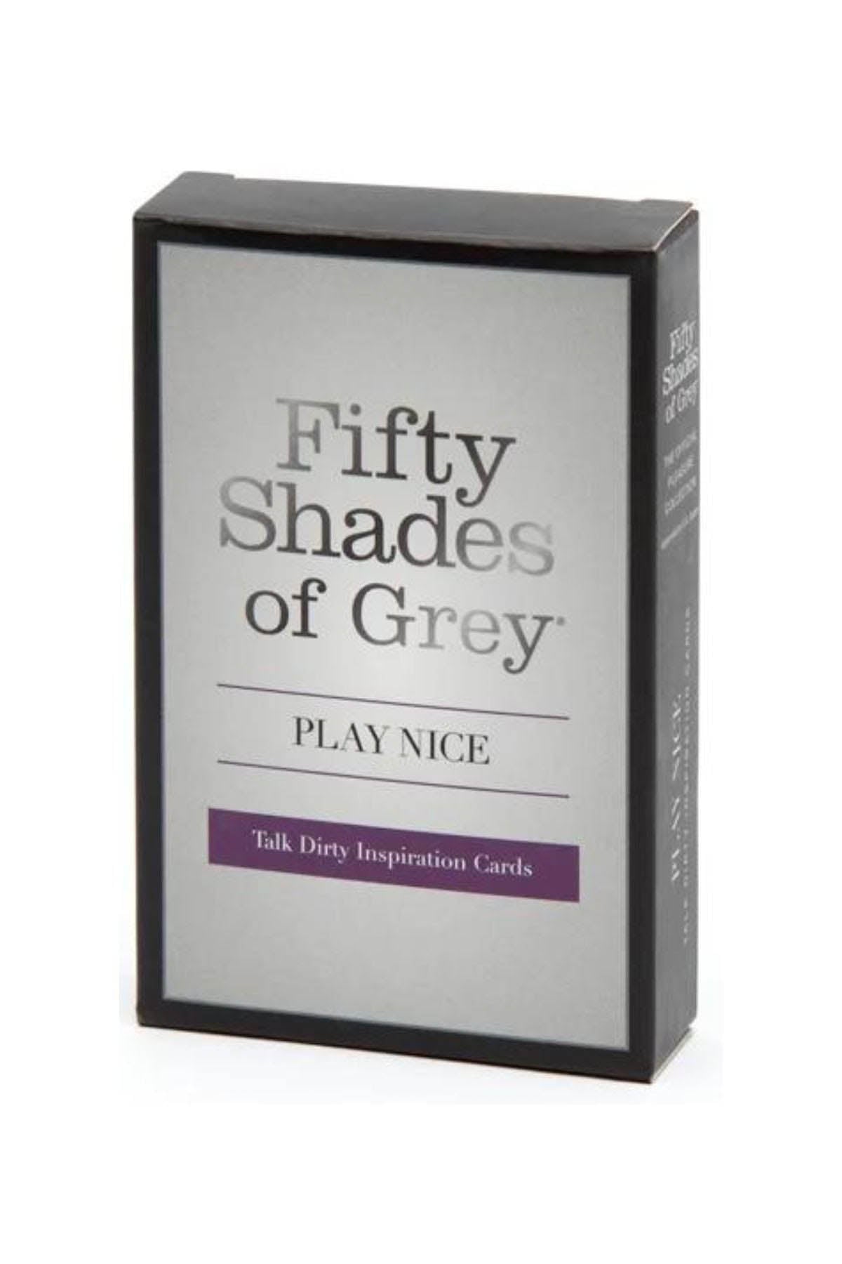 Fifty Shades Play Nice Talk Dirty Game