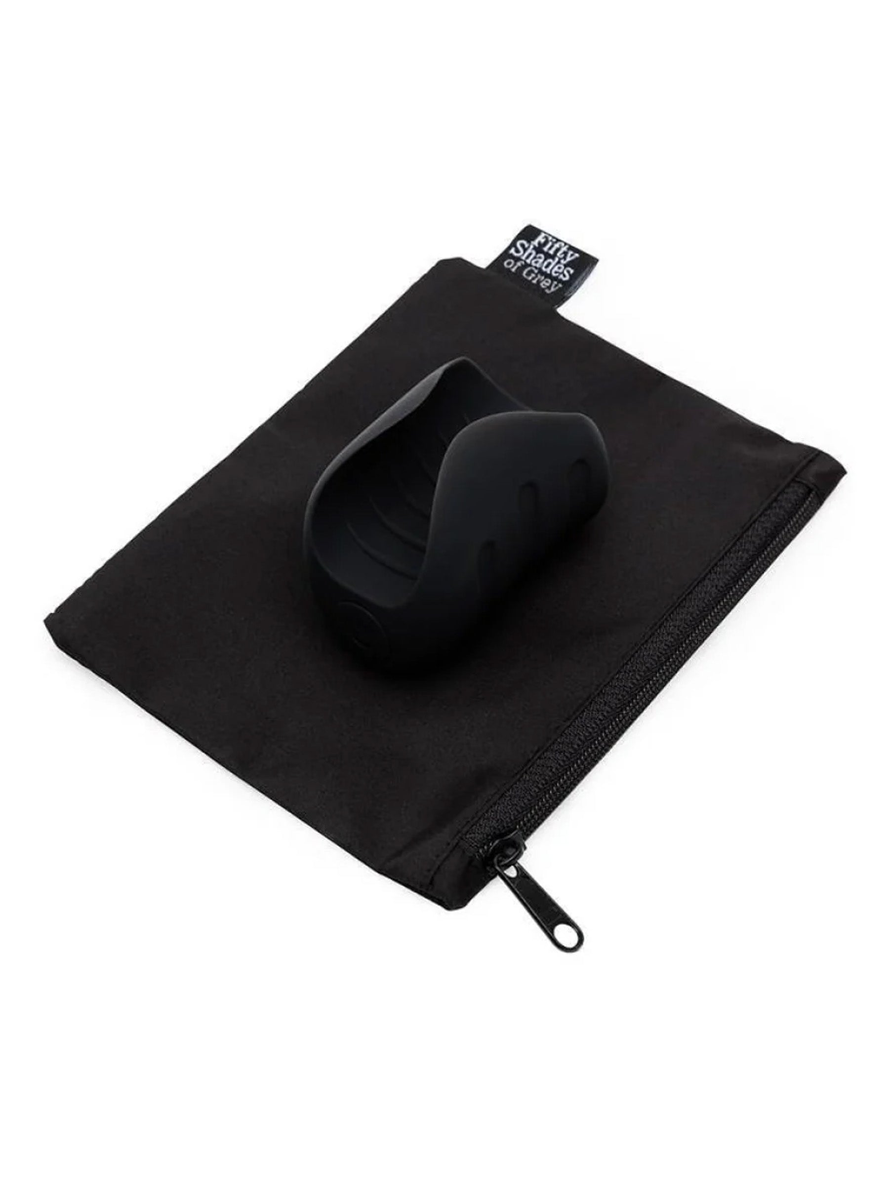 fifty shades sensation rechargeable male masturbator with pouch
