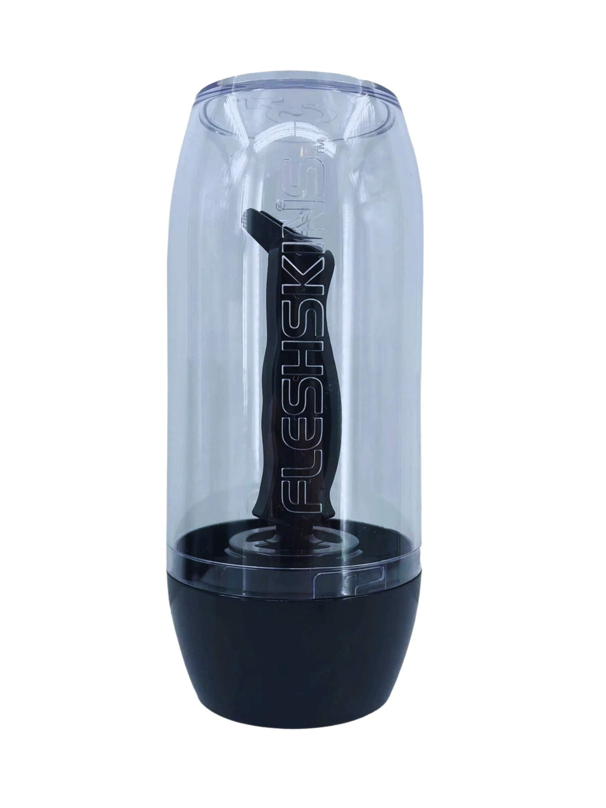 Fleshlight Fleshskins Grip Blue Ice Masturbator With Drying Case