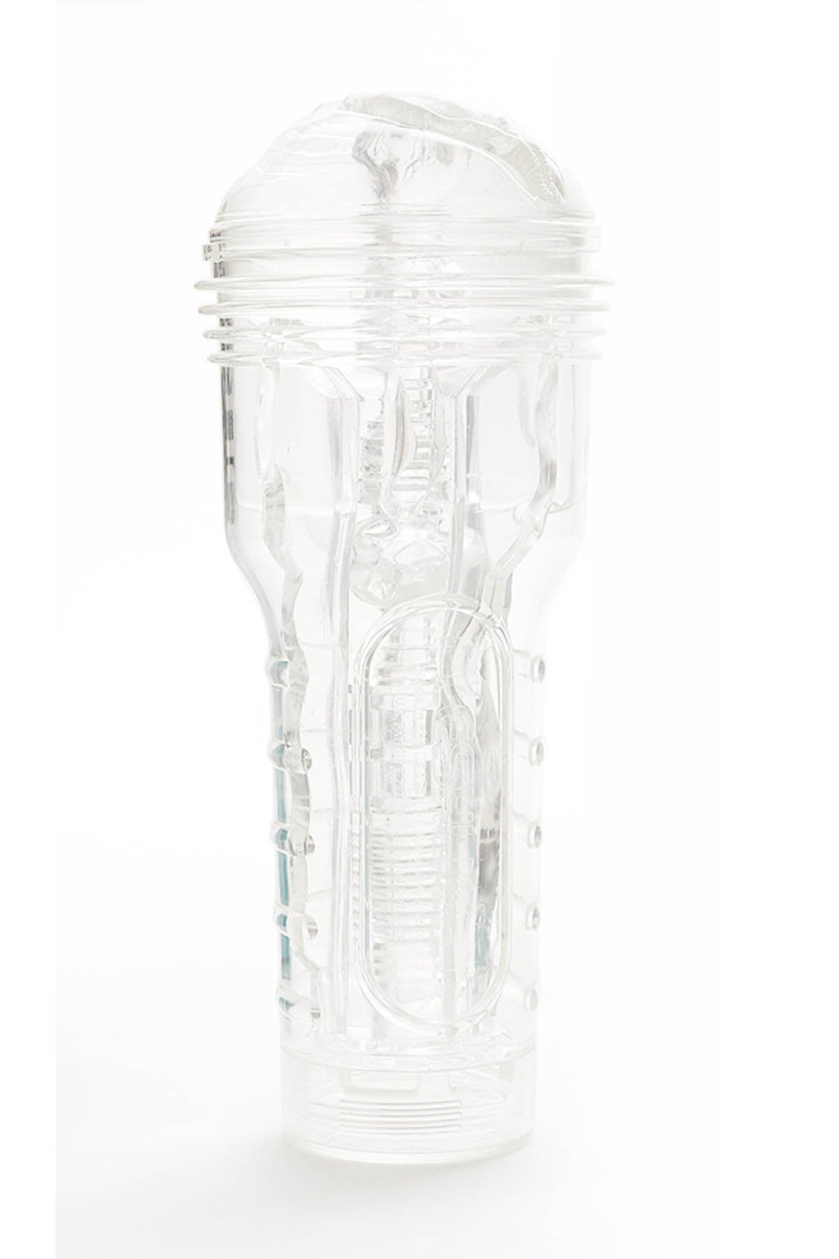 Fleshlight Ice Lady Crystal transparent male masturbator with textured canal