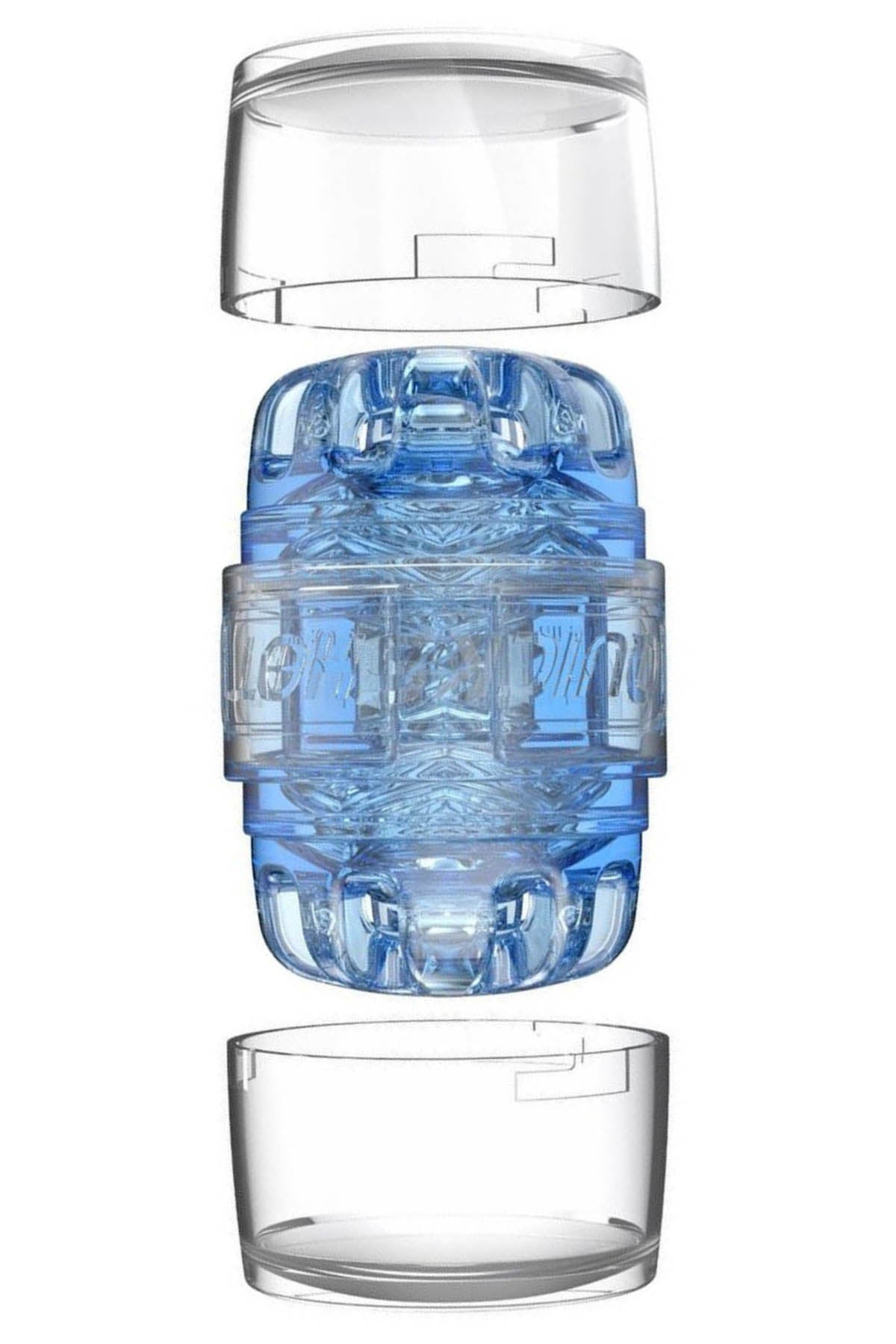 Fleshlight Quickshot Turbo - Ice - Blue