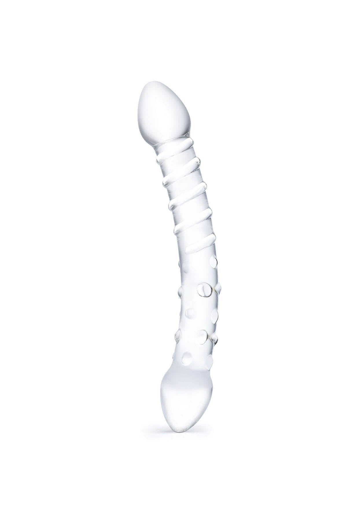 Glas Double Trouble - Glass Dildo