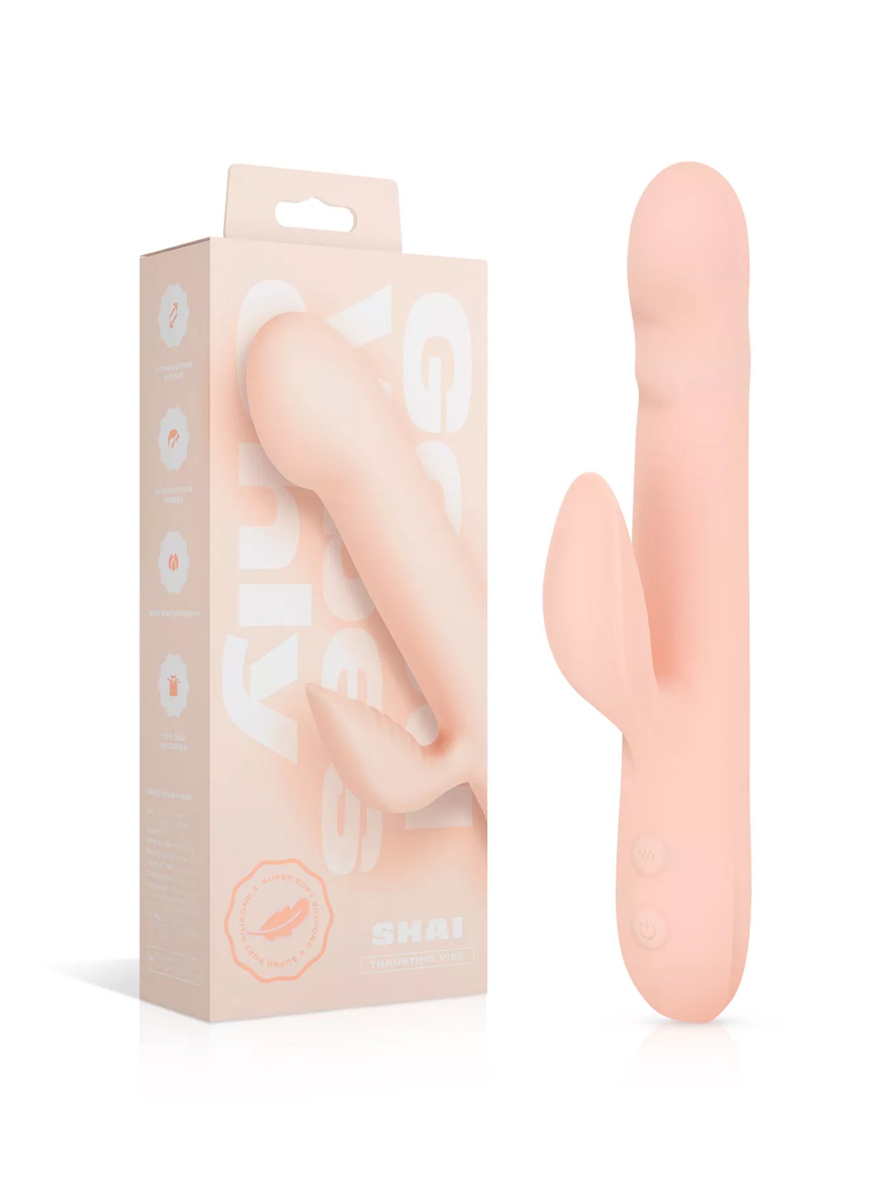 Good Vibes Only - Shai Thrusting Vibrator