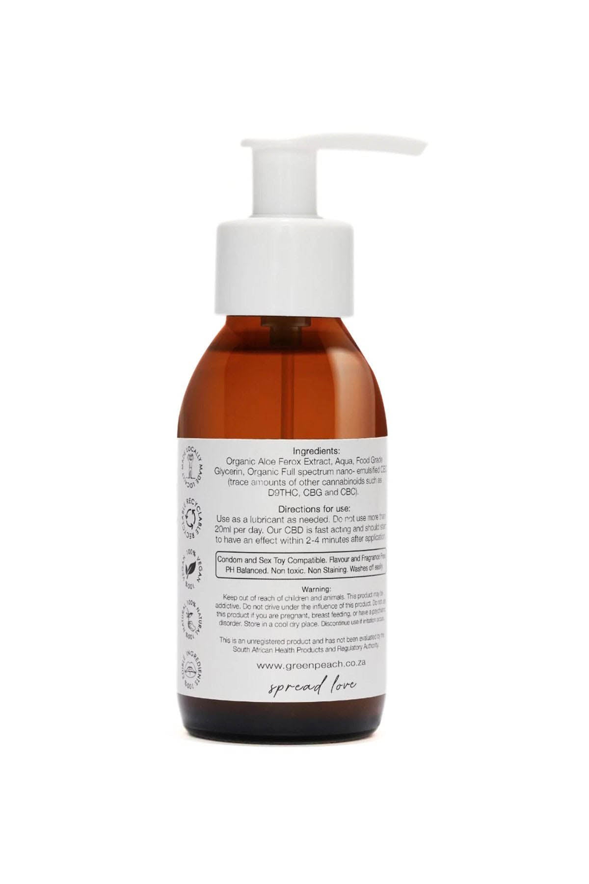 Green Peach Essensually Wild Cbd Lubricant 50 ml 