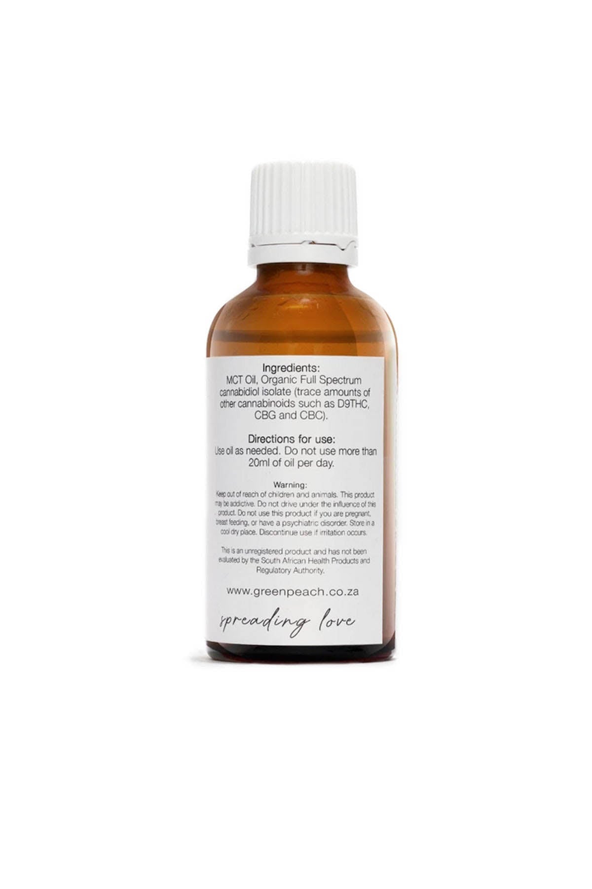 Green Peach Everything Essensual Cbd Oil 50 ml 