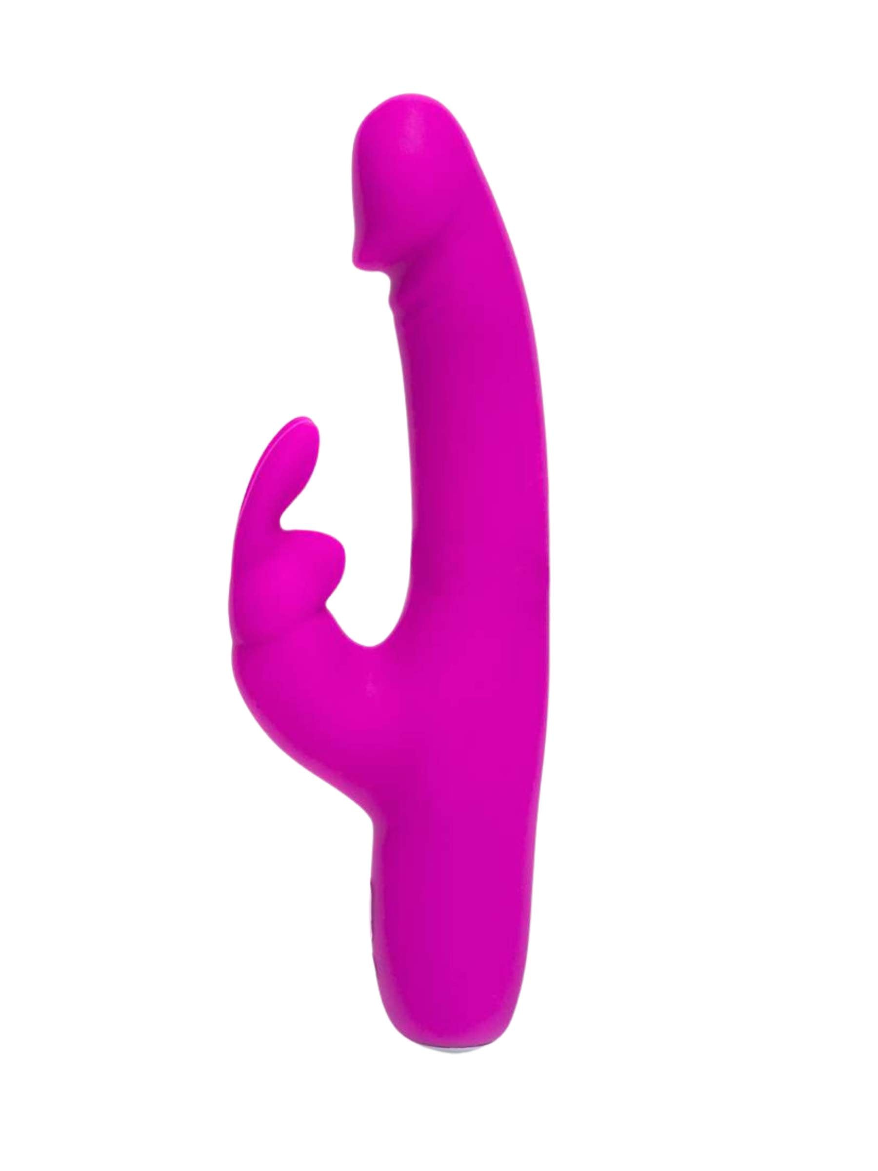 Happy Rabbit Realistic Slim Vibrator - Pink