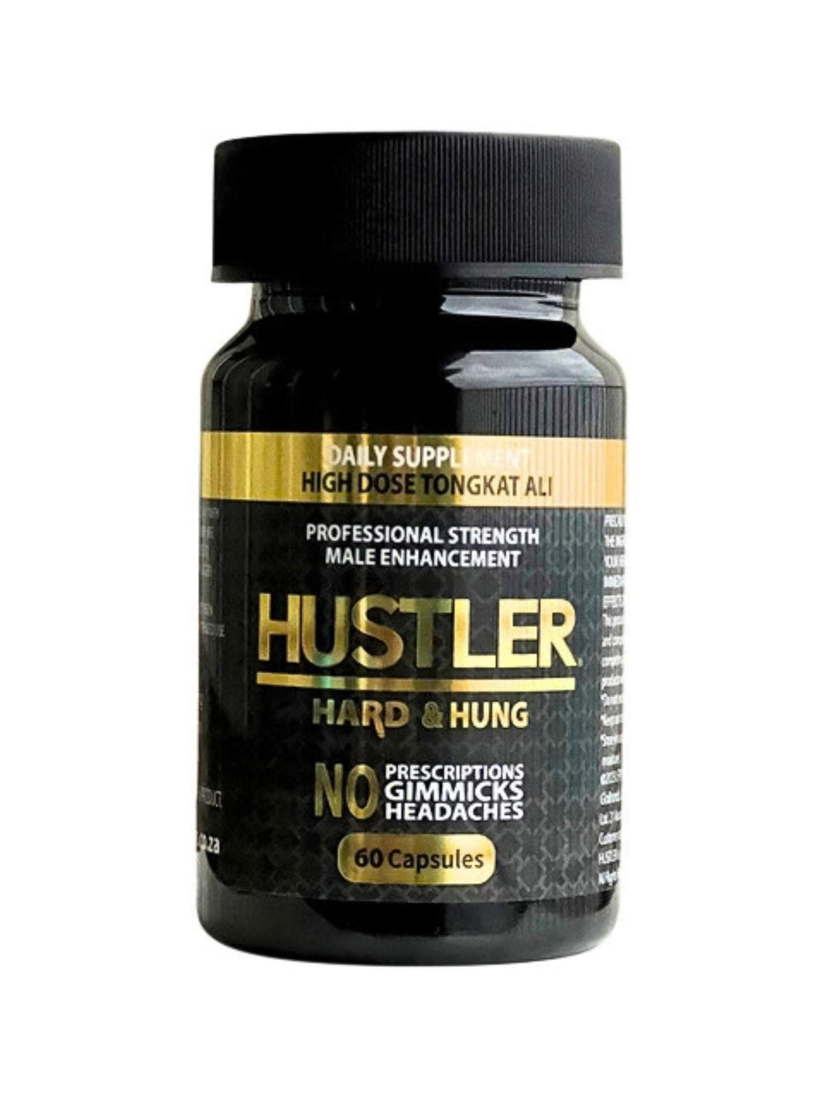 Hustler Daily Supplement - Professional Strength Male Enhancement- 60 Capsules
