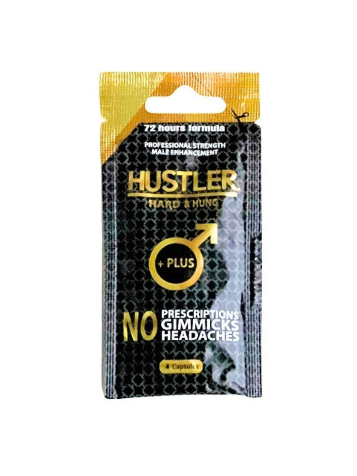 Hustler Professional Strength Male Enhancement Sachet - 4 Pack