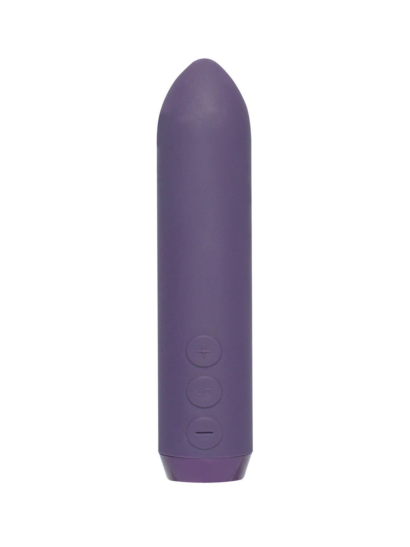 Je Joue Classic Rechargeable Mini Bullet Vibrator with Finger Sleeve - Purple
