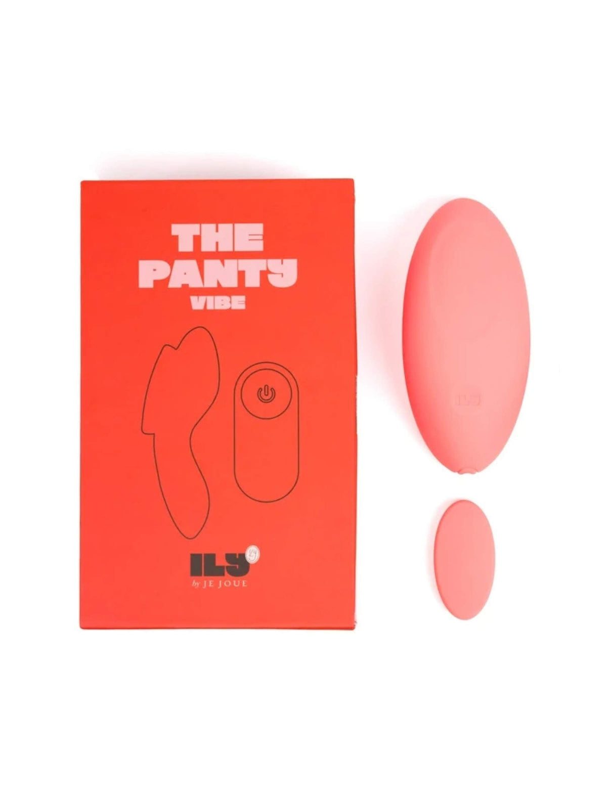 Je Joue ILY Panty Vibe - Pink - Soft Silicone Clitoral Vibrator