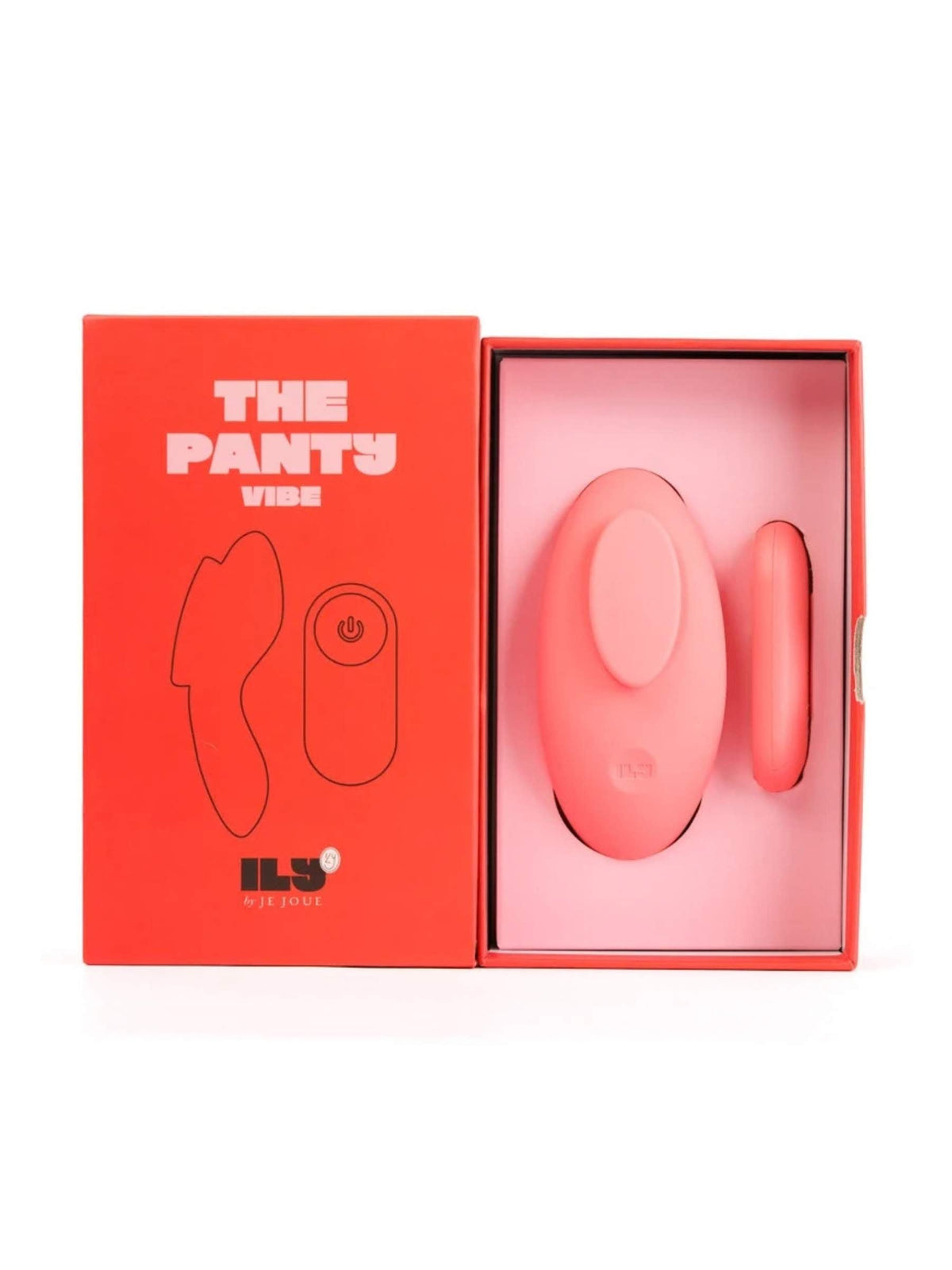 Je Joue ILY Panty Vibe - Pink - Soft Silicone Clitoral Vibrator