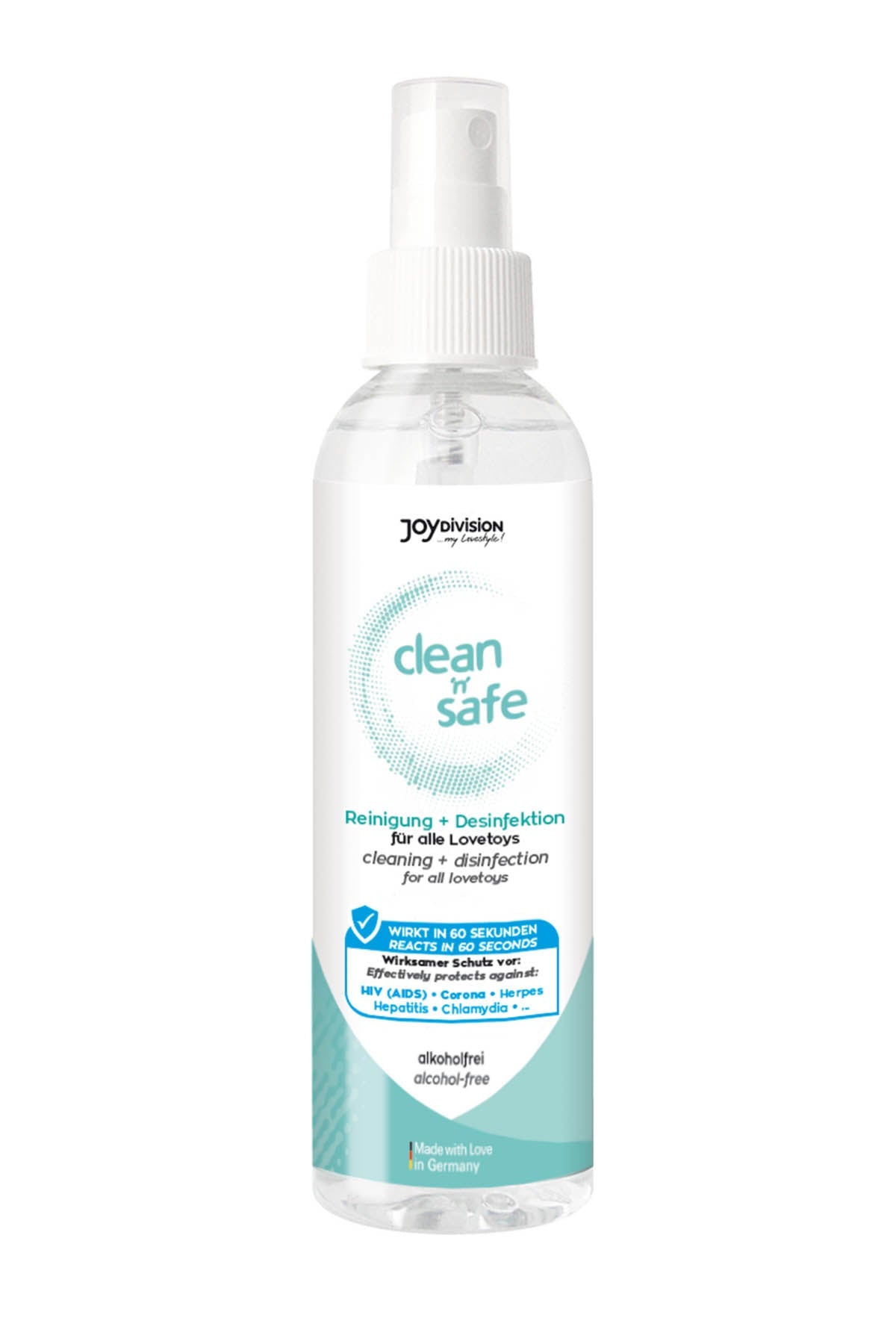 Joydivision Clean n Safe 100 ml hygiene spray for cleaning sex toys