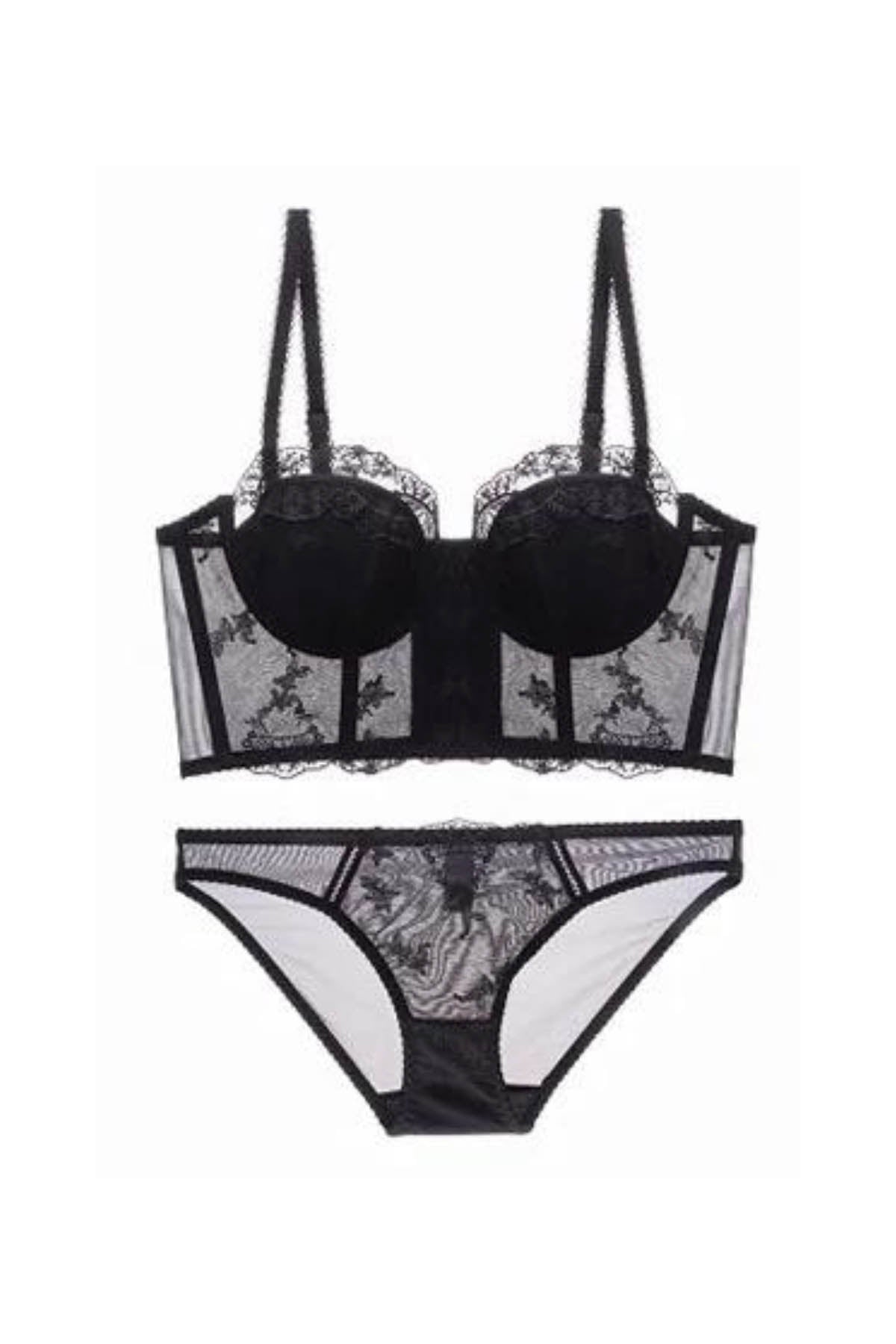 Kaal French Lace Lingerie Set