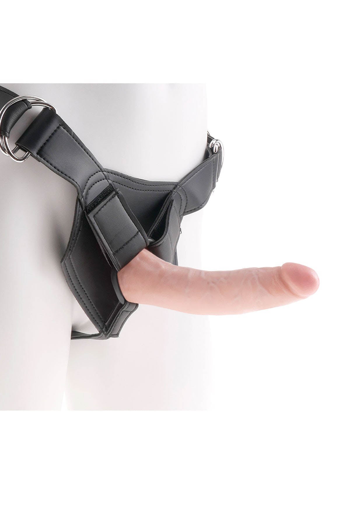 King Cock Strap-On Harness And Realistic Dildo - 7 Inch
