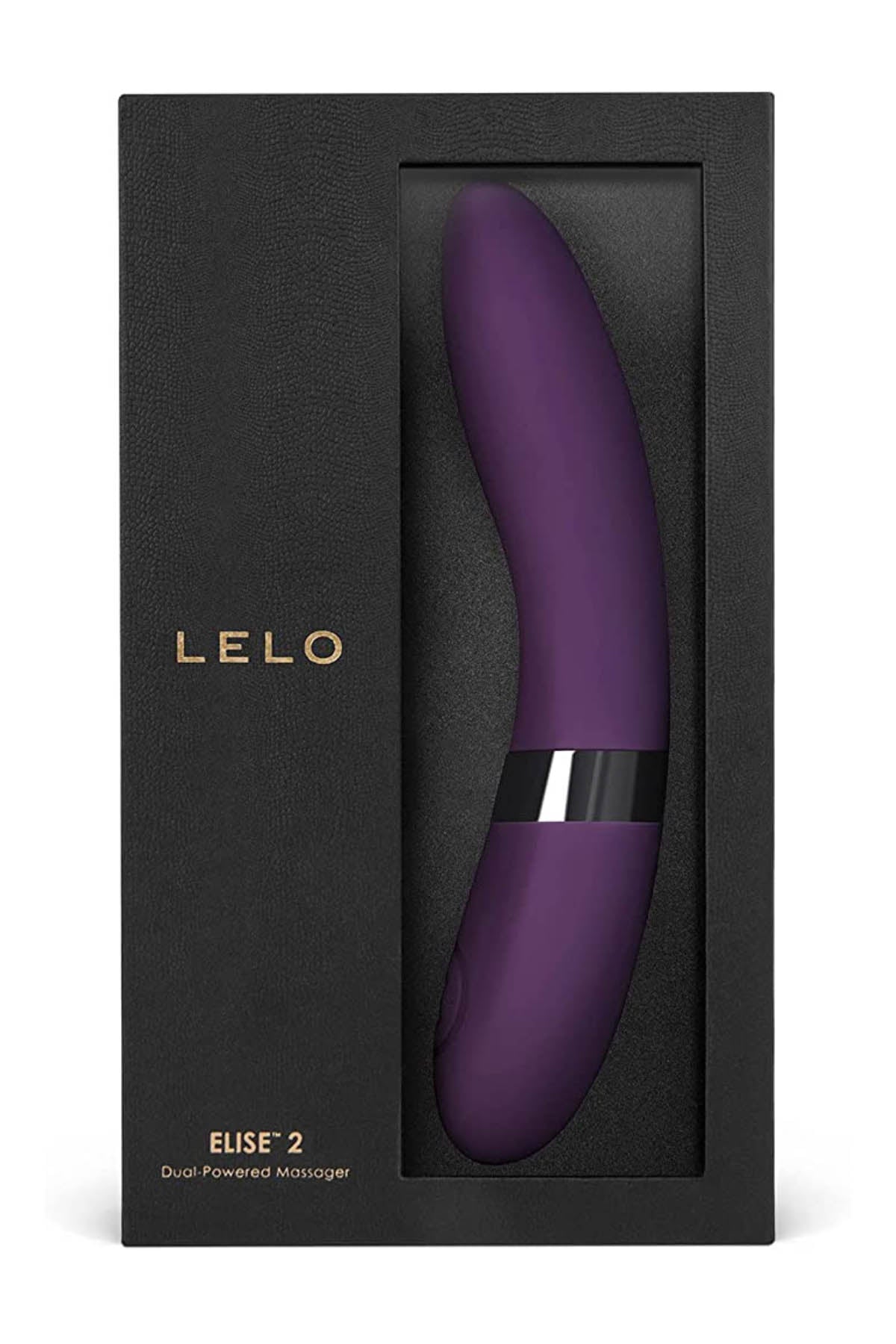 Lelo Elise 2 classic silicone vibrator with full bodied design