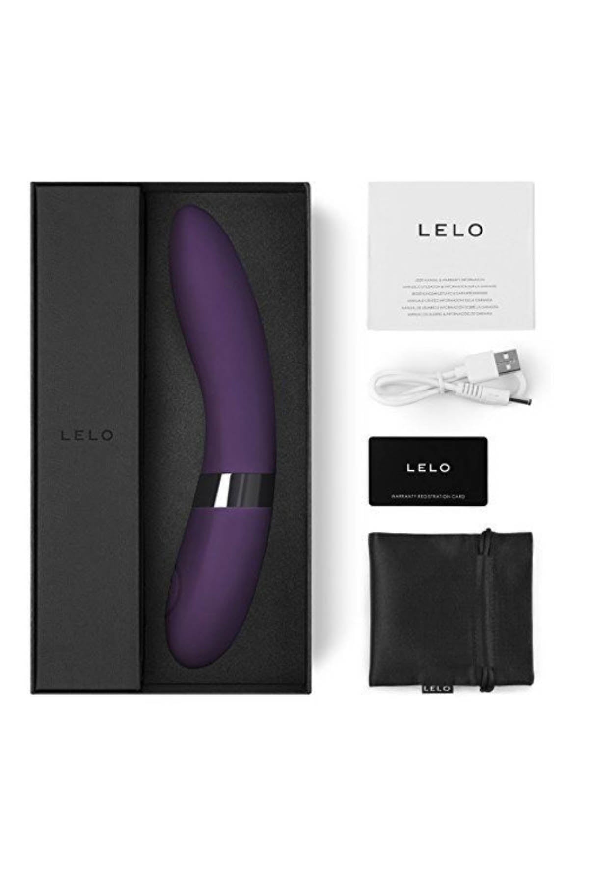 Lelo Elise 2 classic silicone vibrator with full bodied design