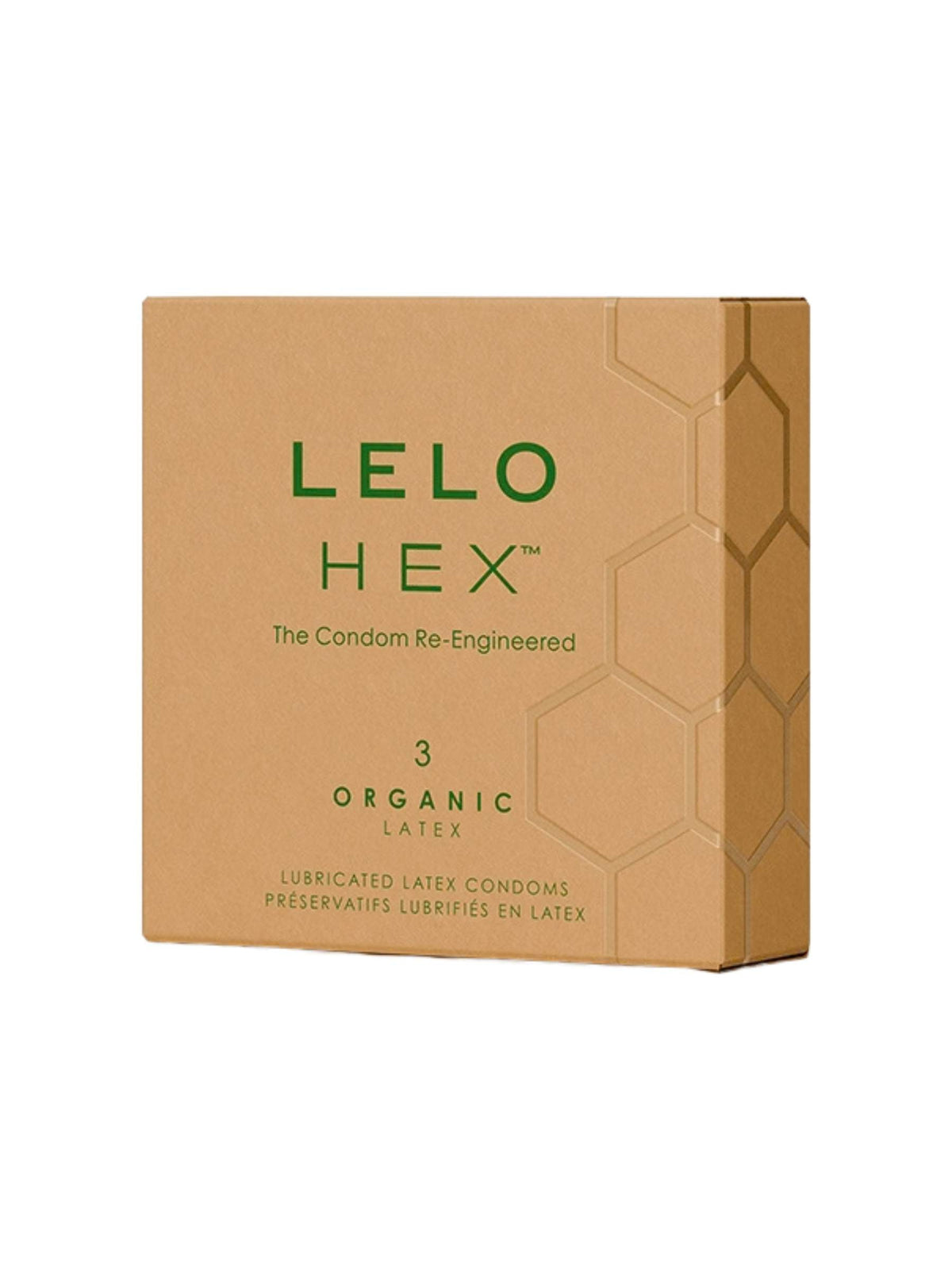 Lelo Hex Organic Condoms - 3 Pack