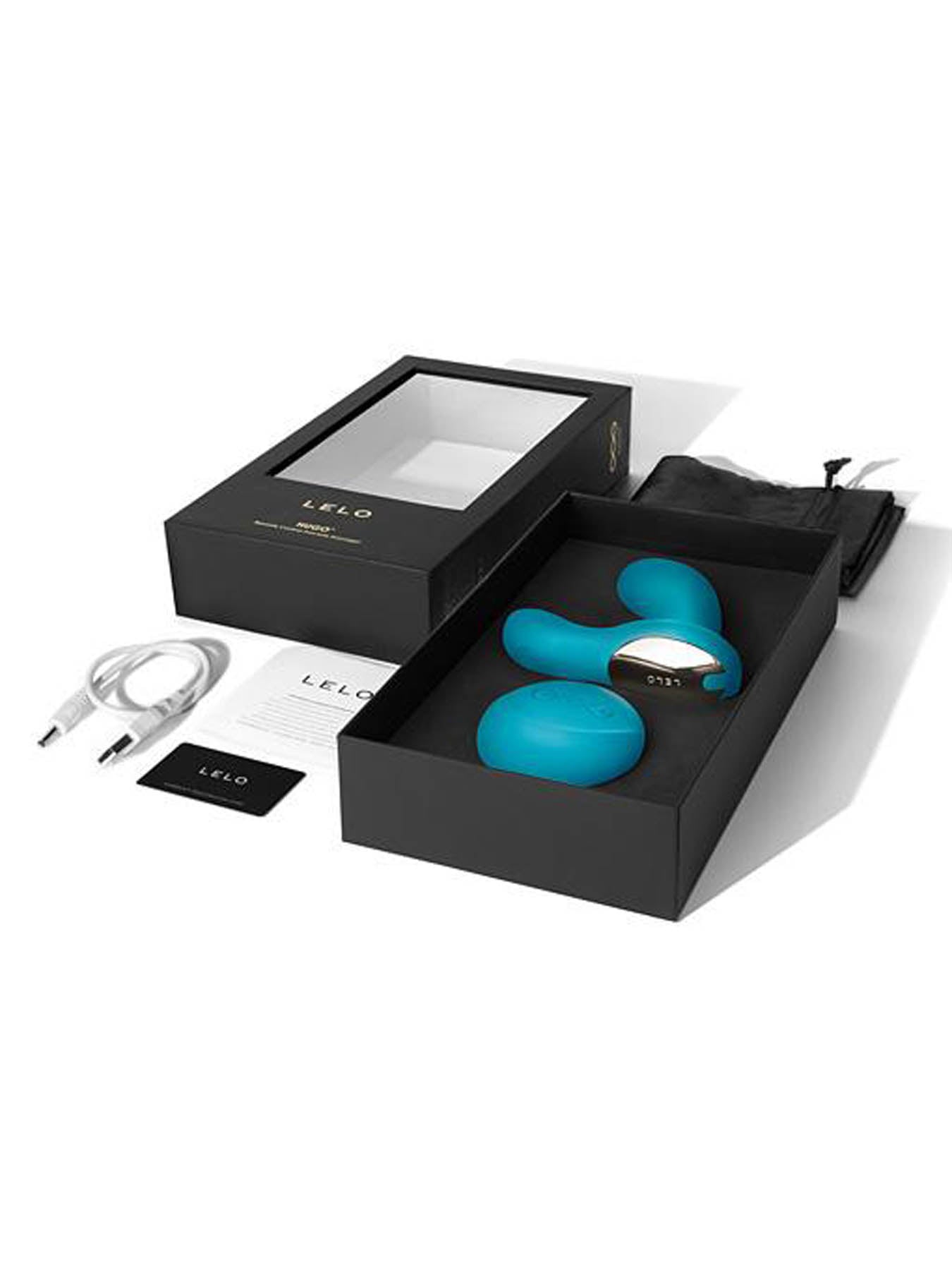 Lelo Hugo powerful prostate massager with dual motors for intense orgasms