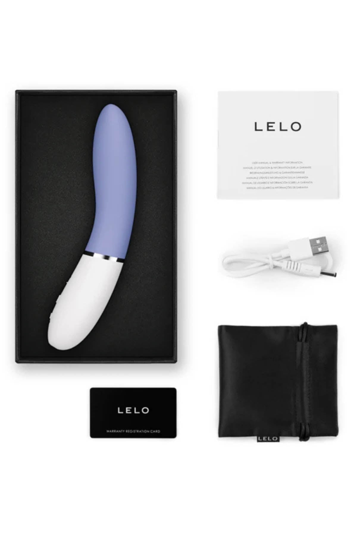 Lelo Liv 3 G-Spot Vibratpr - Powder Blue