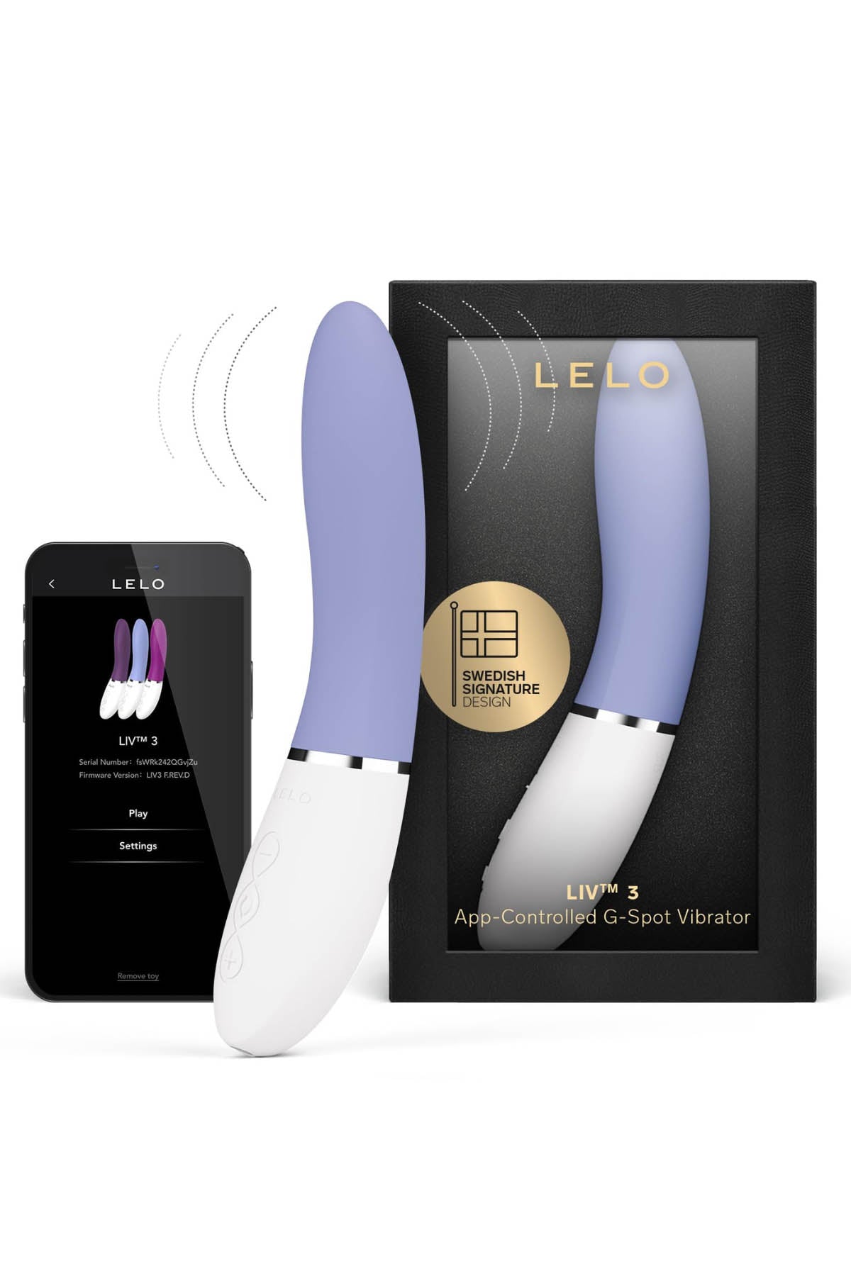 Lelo Liv 3 G-Spot Vibratpr - Powder Blue