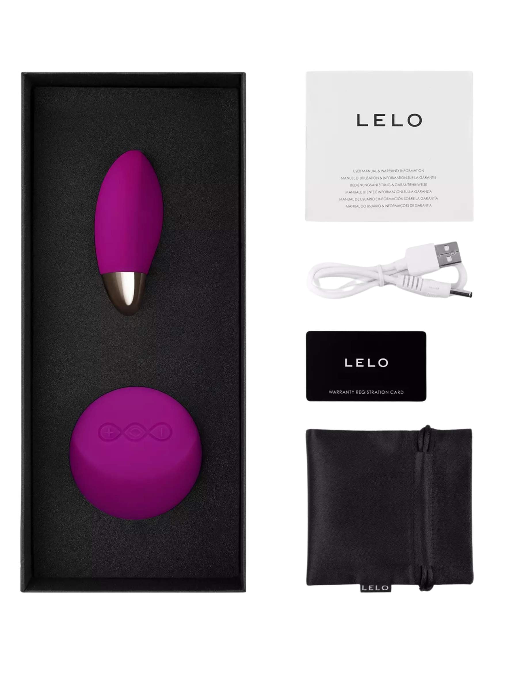 Lelo Lyla 2 Egg Vibrator - Deep Purple