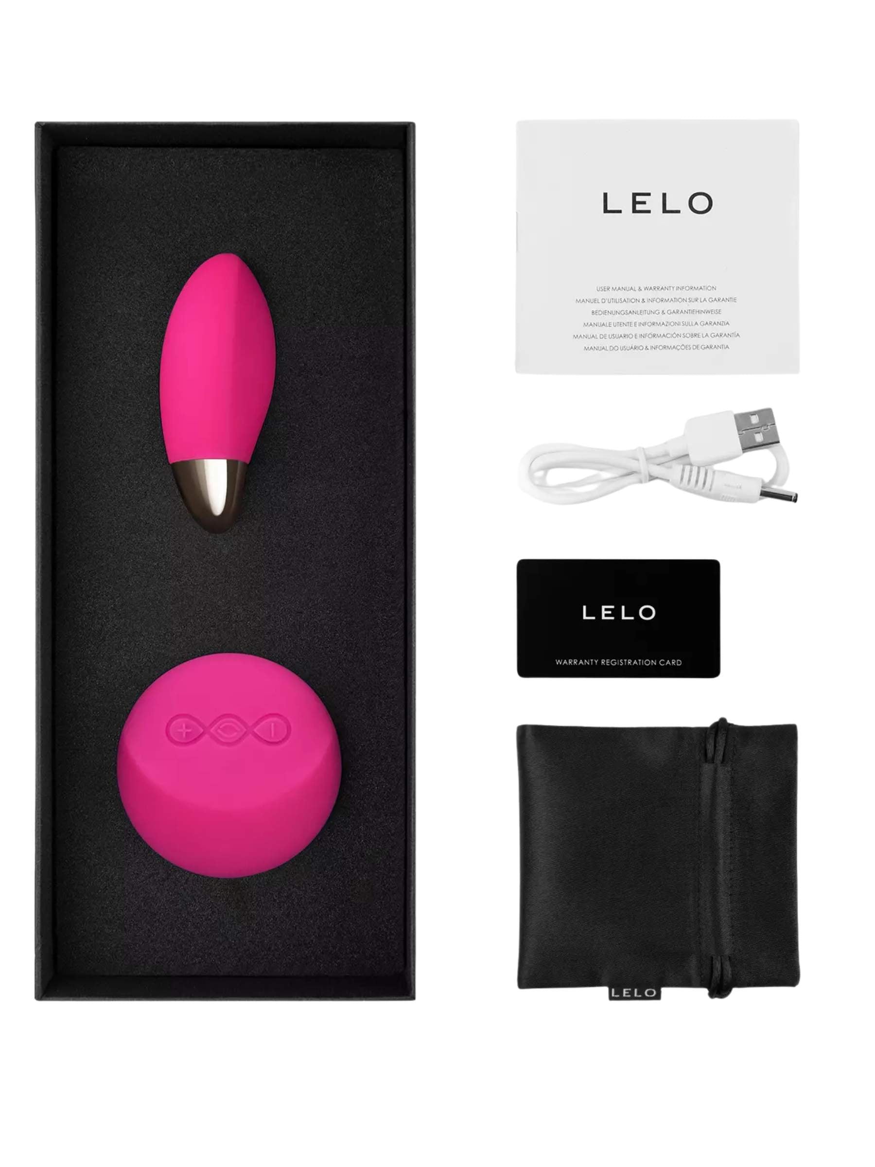 Lelo Lyla 2 Egg Vibrator - Vibrant Pink