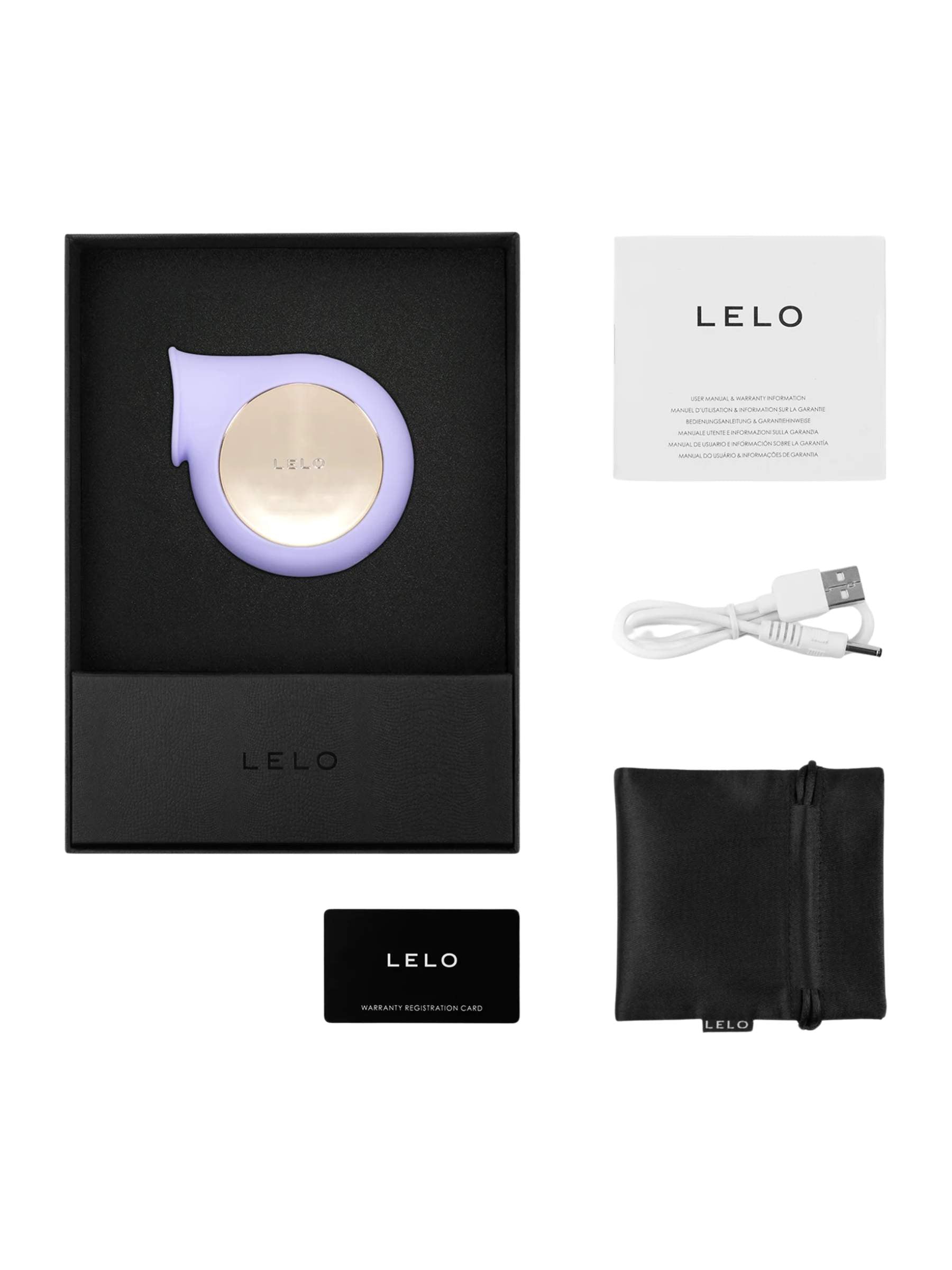 Lelo SILA Sonic Clitoral Stimulator - Lilac