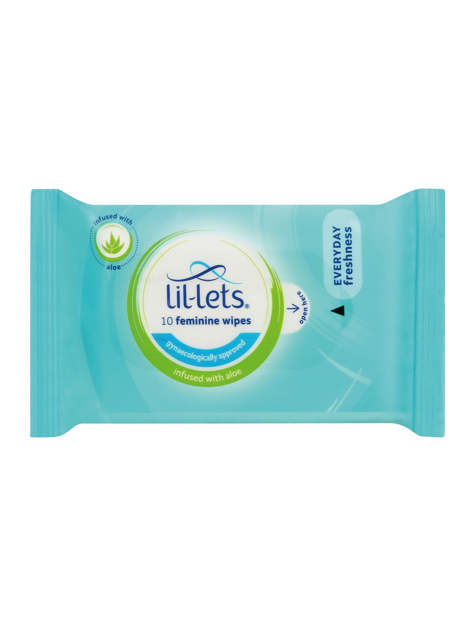 Lil-lets Intimate Care Feminine Wipes 1x10 Aloe Fresh