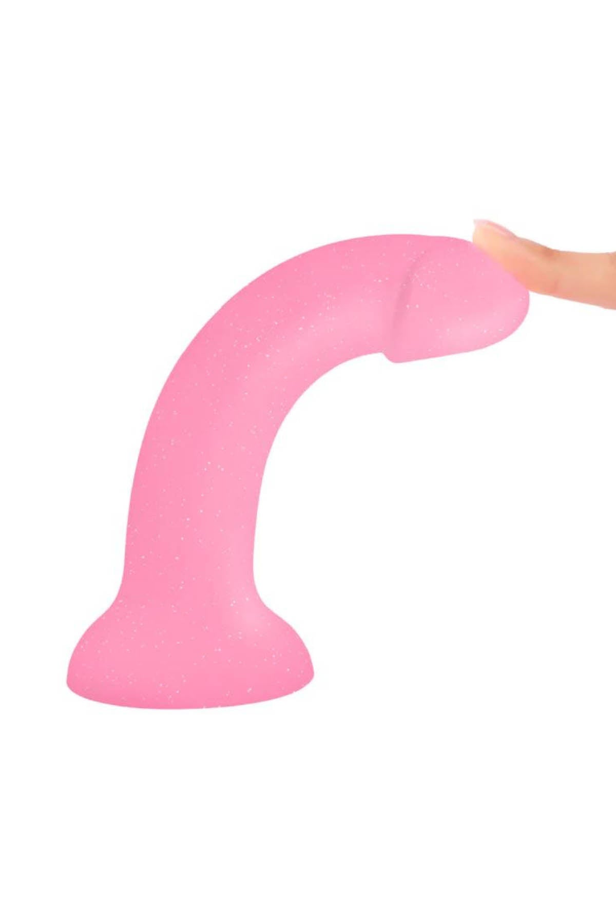 Love To Love Glitzy Suction Dildo