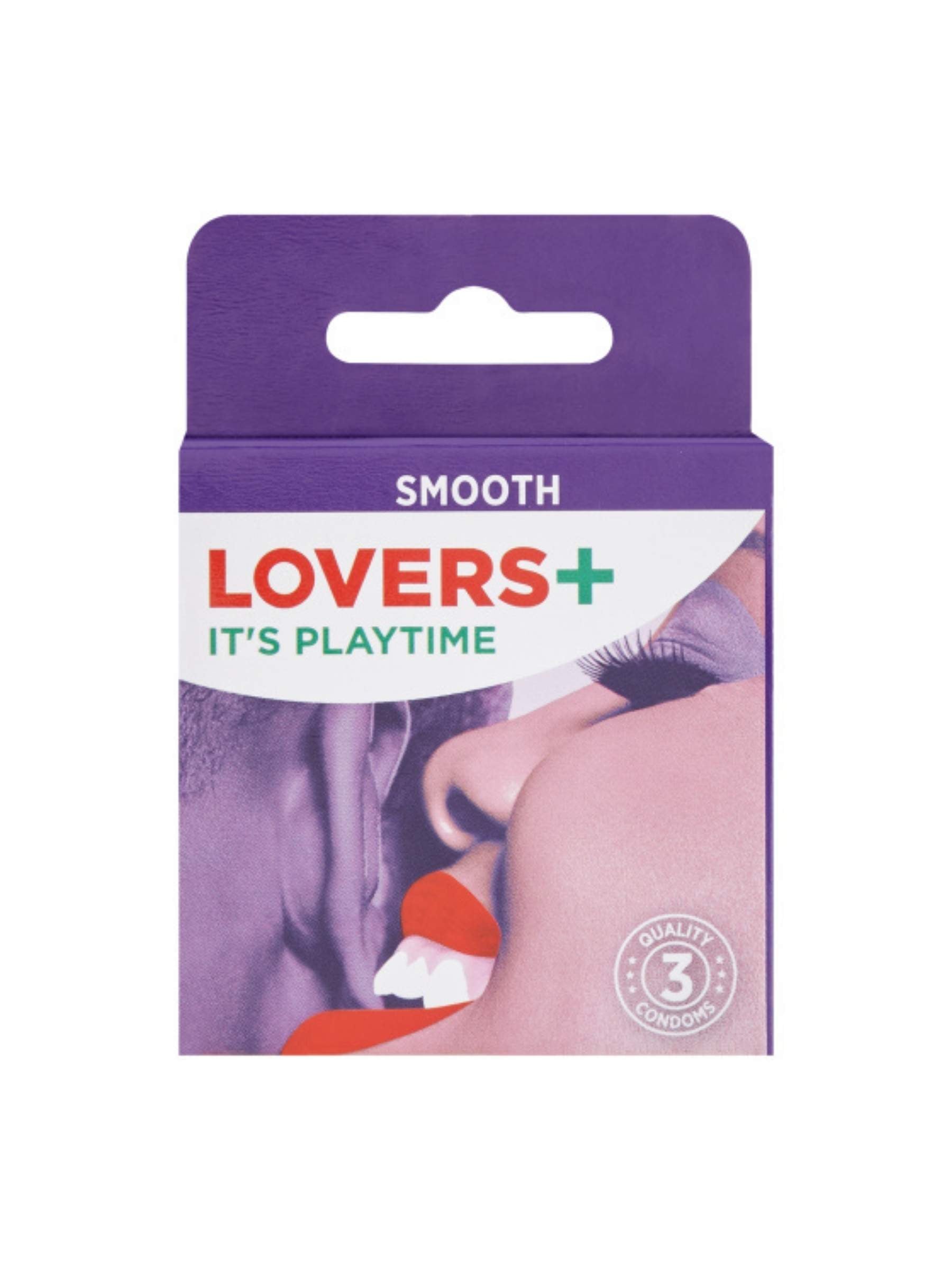 Lovers Plus Male Condoms - Smooth 