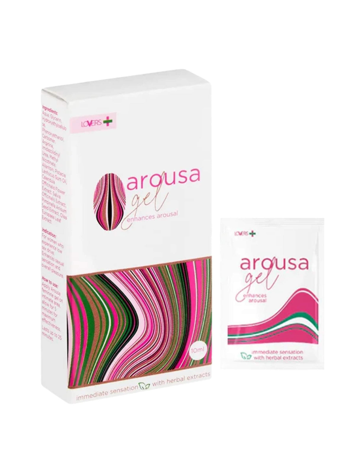 Lovers Plus Pleasure Arousa Gel For Women - 10 x 1ml