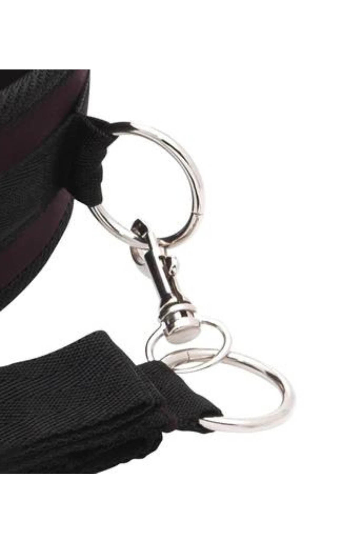 Lux Fetish adjustable neck and wrist restraint set 3 piece for light bondage