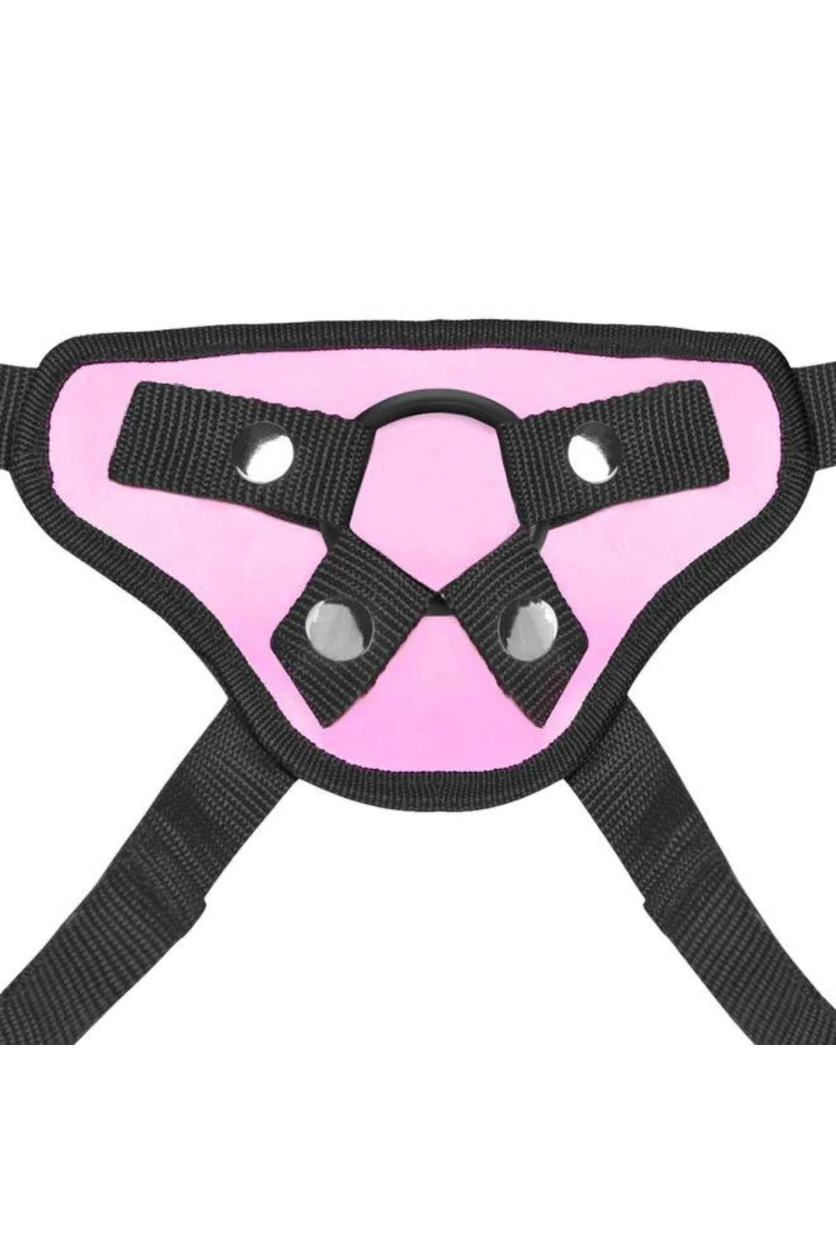 Lux Fetish Pretty In Strap-On Harness - Pink