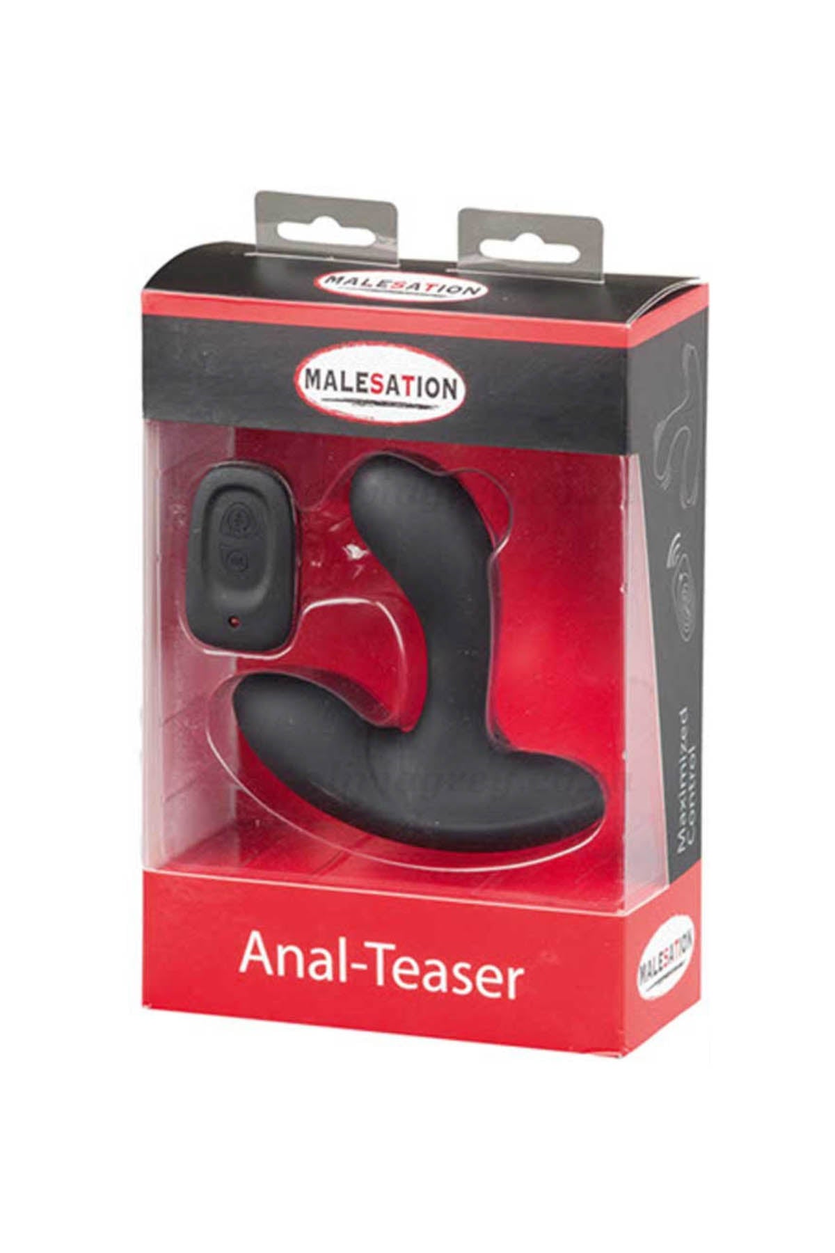 Malesation Anal Teaser remote controlled silicone butt plug for prostate and perineum