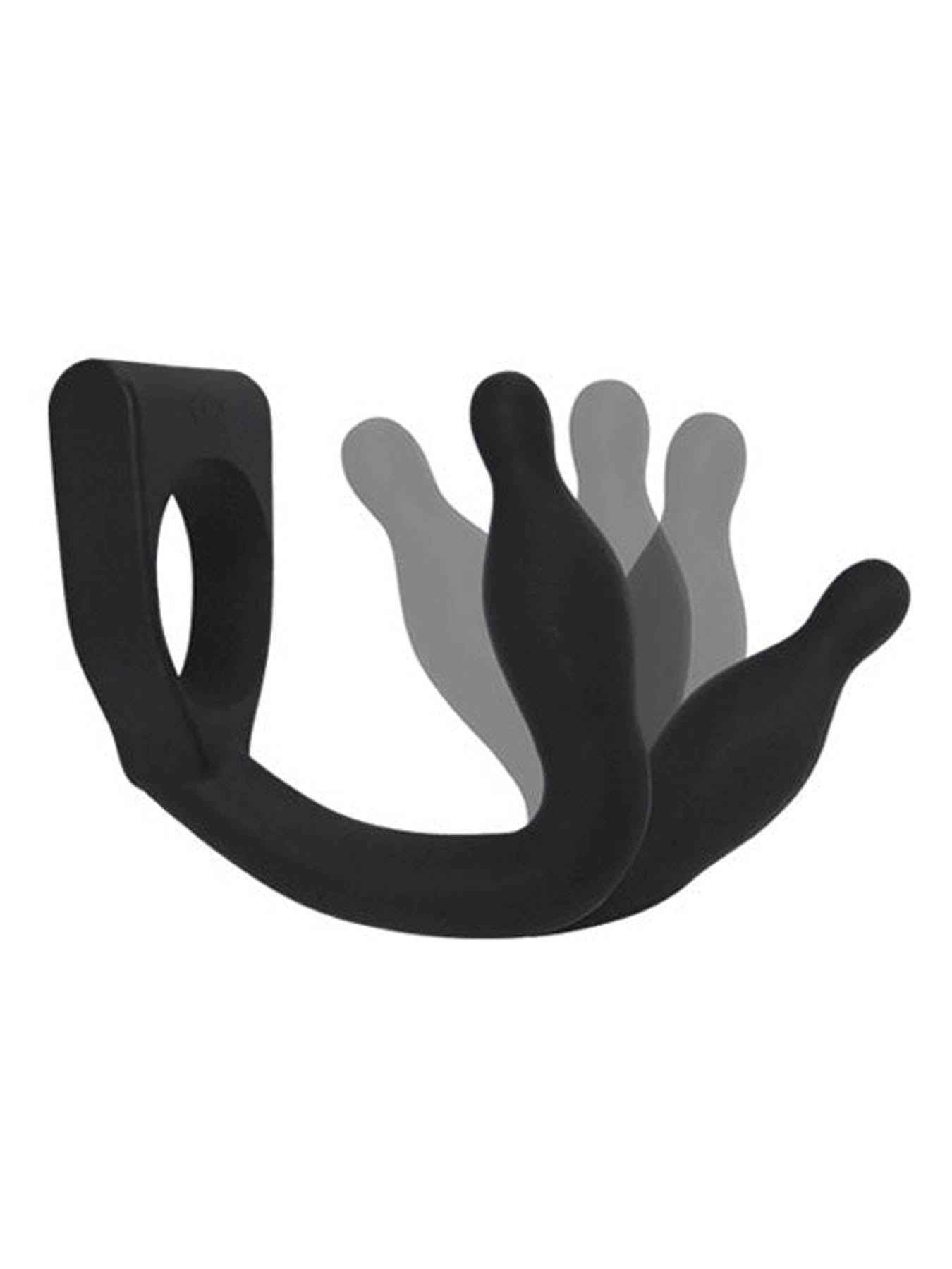 Malesation Discovery vibrating probe ring combining erection support and anal stimulation