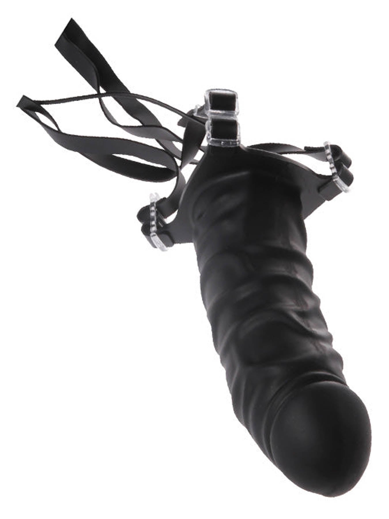 Malesation Homeboy vibrating hollow strap on penis sleeve with remote