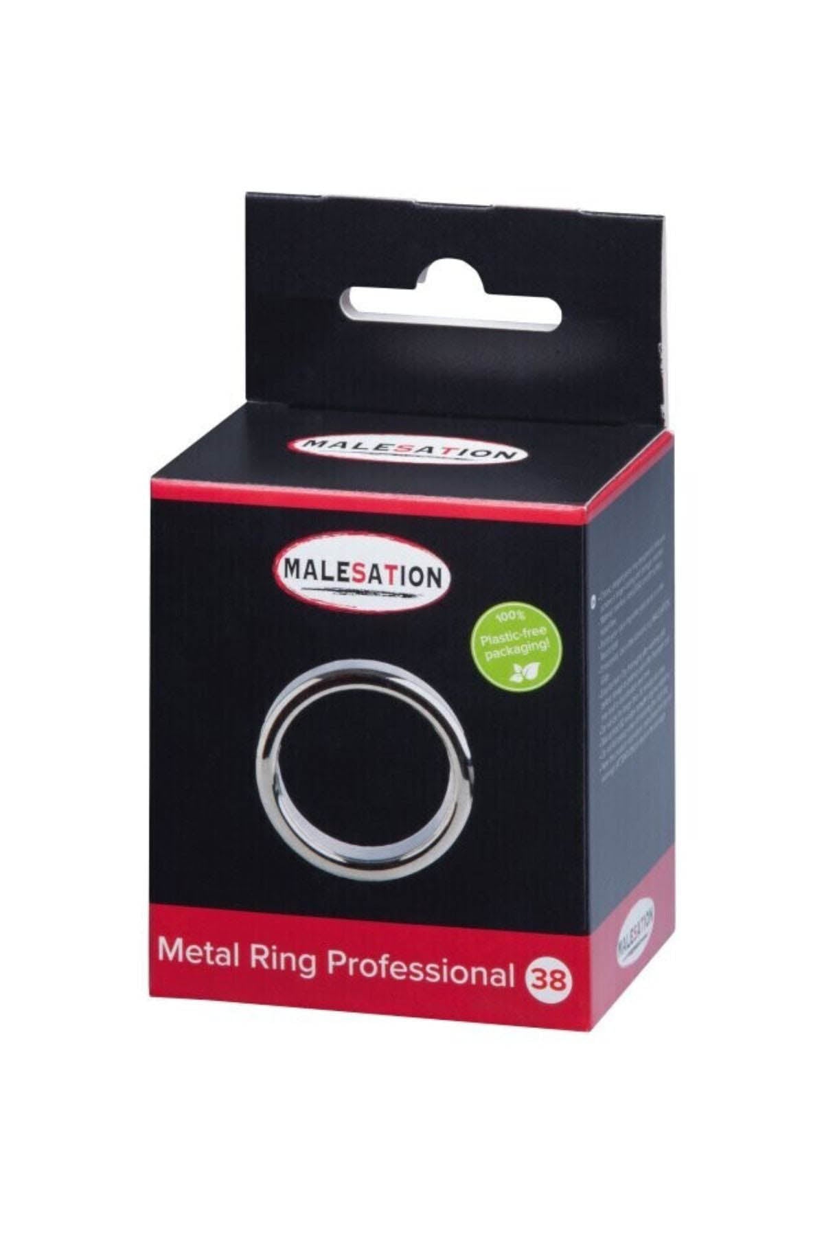 Malesation stainless steel metal penis ring non porous and easy to clean