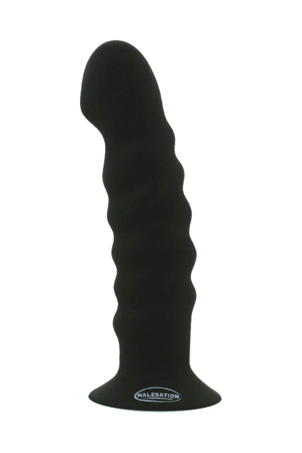 Malesation Olly suction cup dildo compact but powerful for solo or partner play