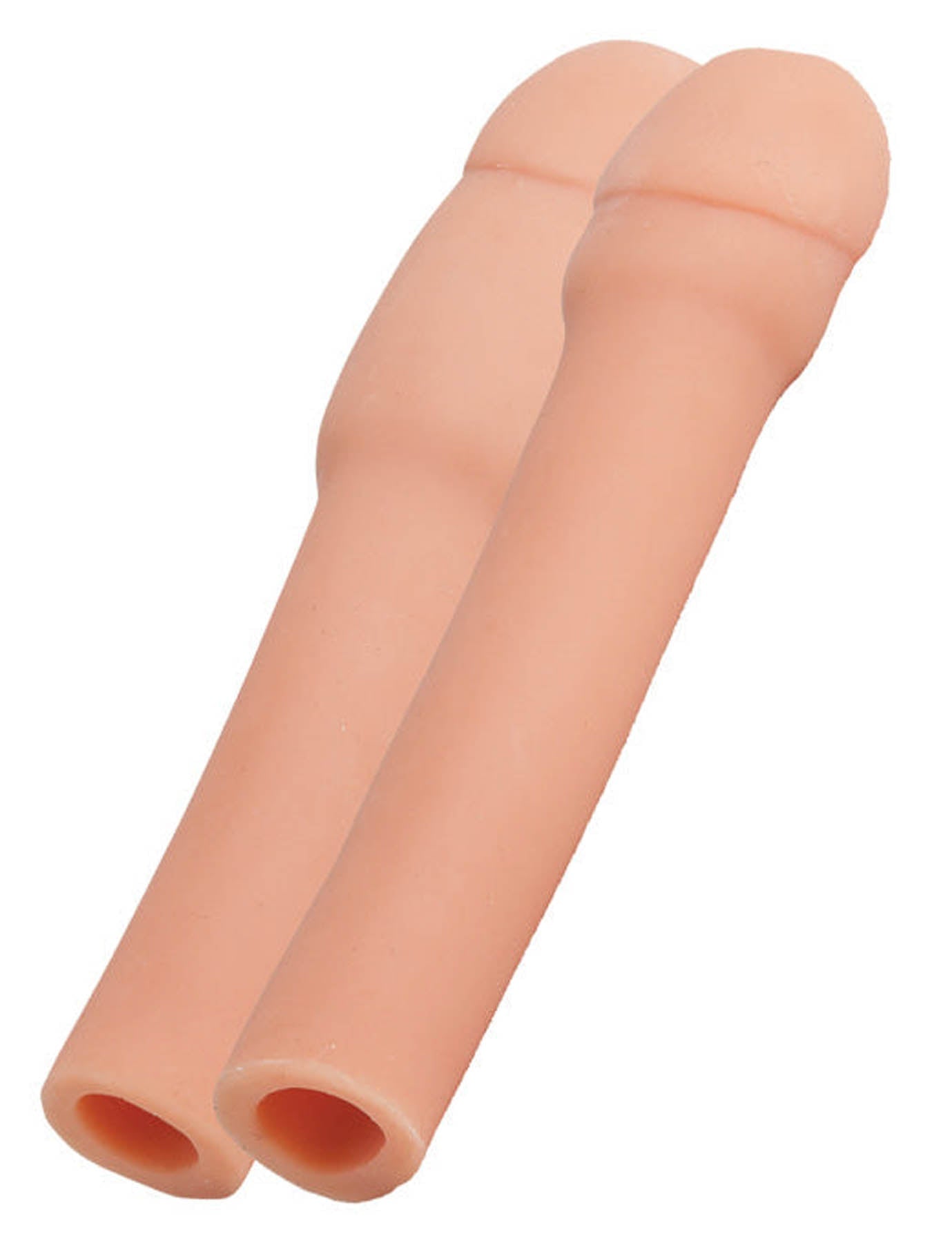 Malesation penis extender set with 5cm and 10cm extensions for instant size boost